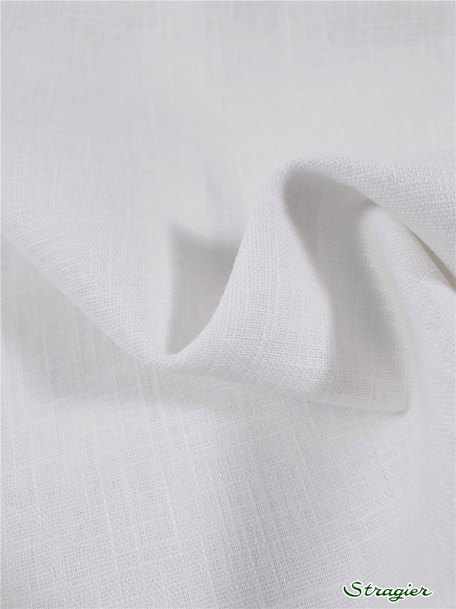 Pure Ramie Cloth - Plain - Blanc