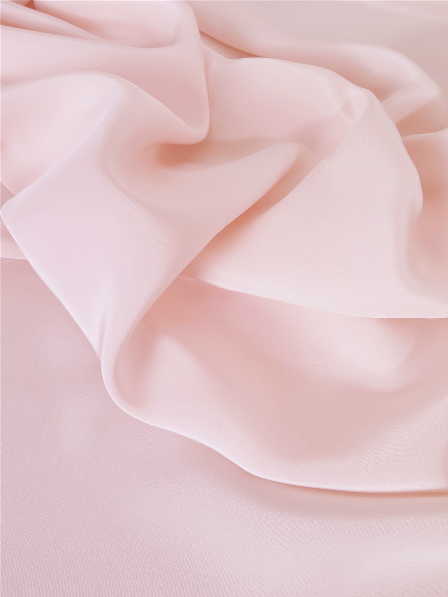 Crepe de Chine - Plain - Pale Pink