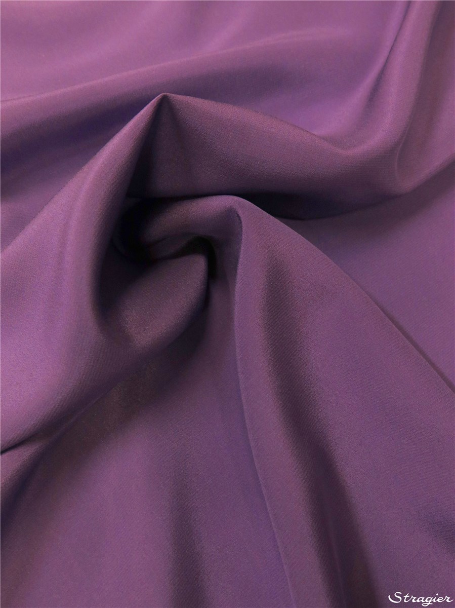 Crêpe de Chine - Uni - Violette 