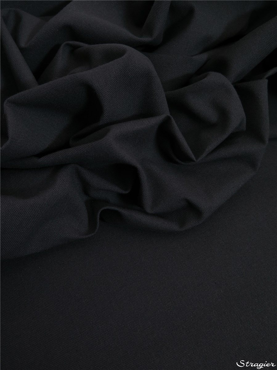 Panama Cotton 280cm - Plain - Noir