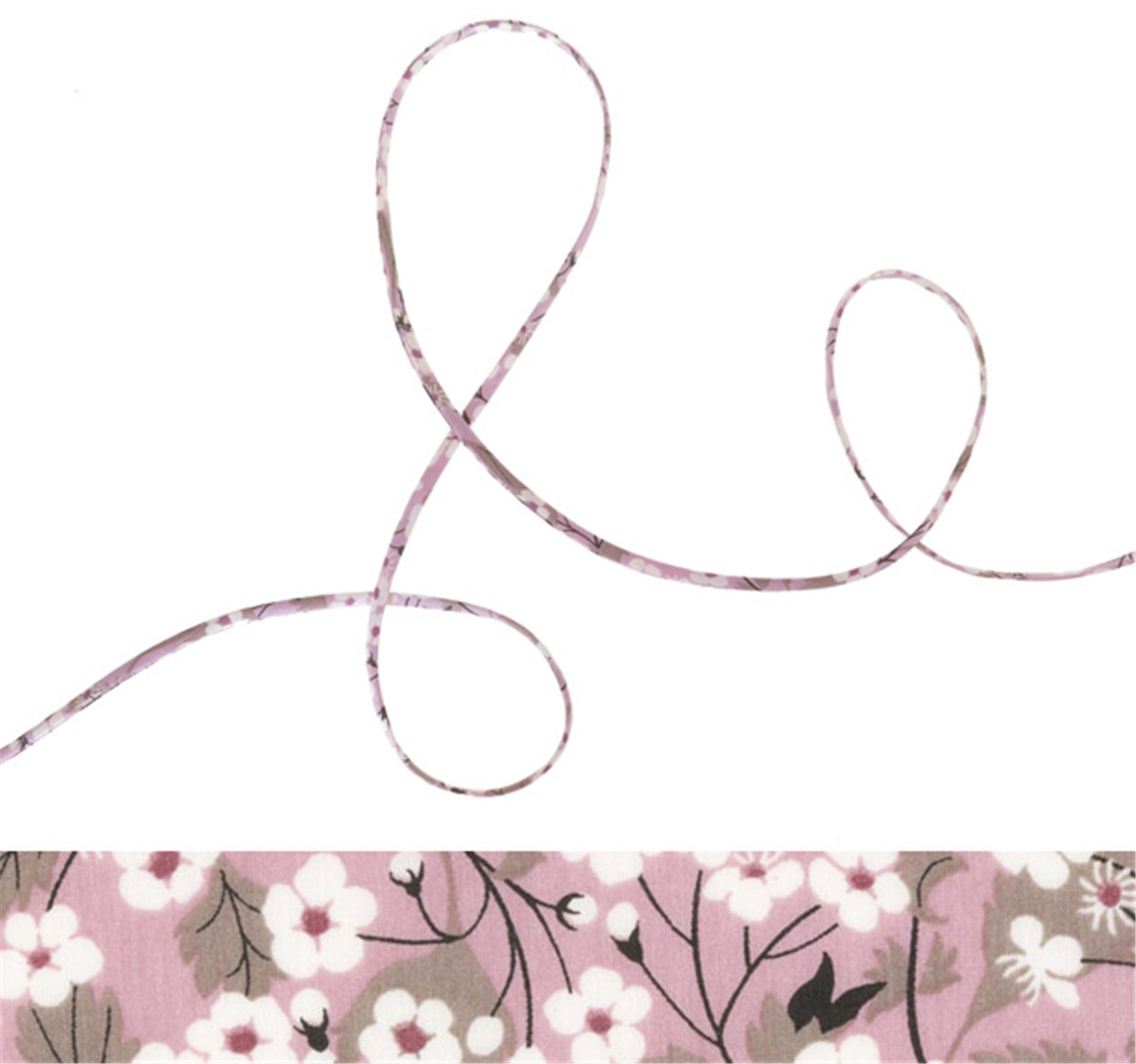Liberty Cord - 1033 Mitsi - Parme - 4 mm