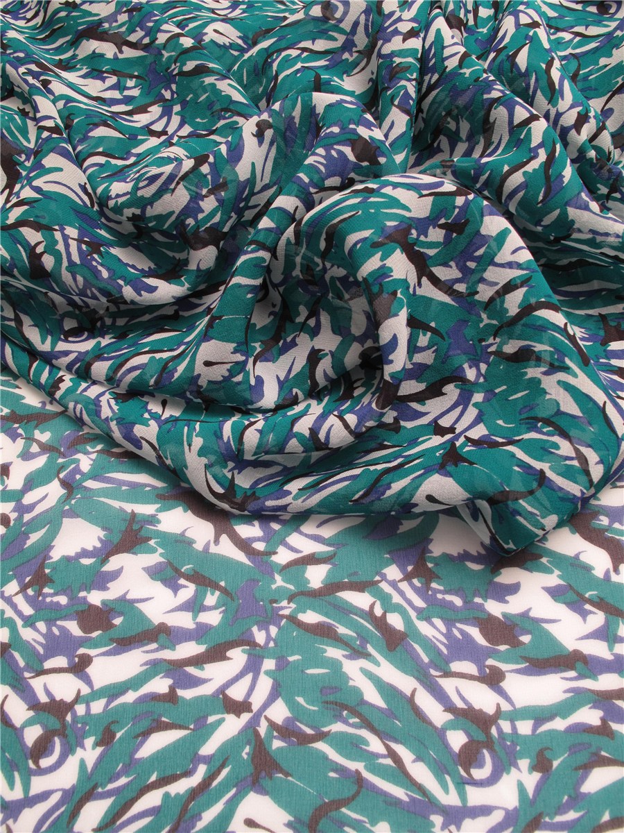 Crêpe Georgette en Soie Liberty - Lopez - A 