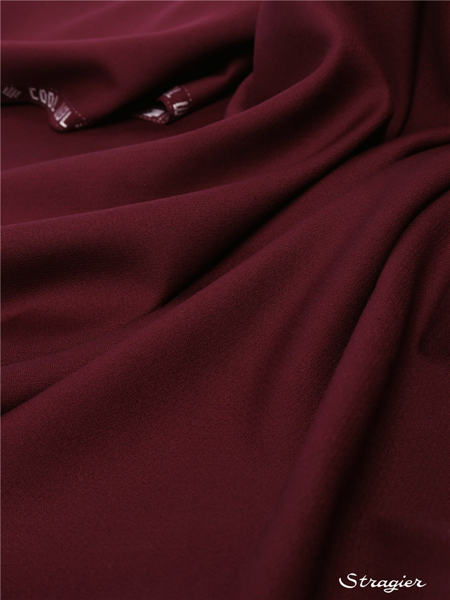 Laine Superfine - 150 cm - Uni - Bourgogne 