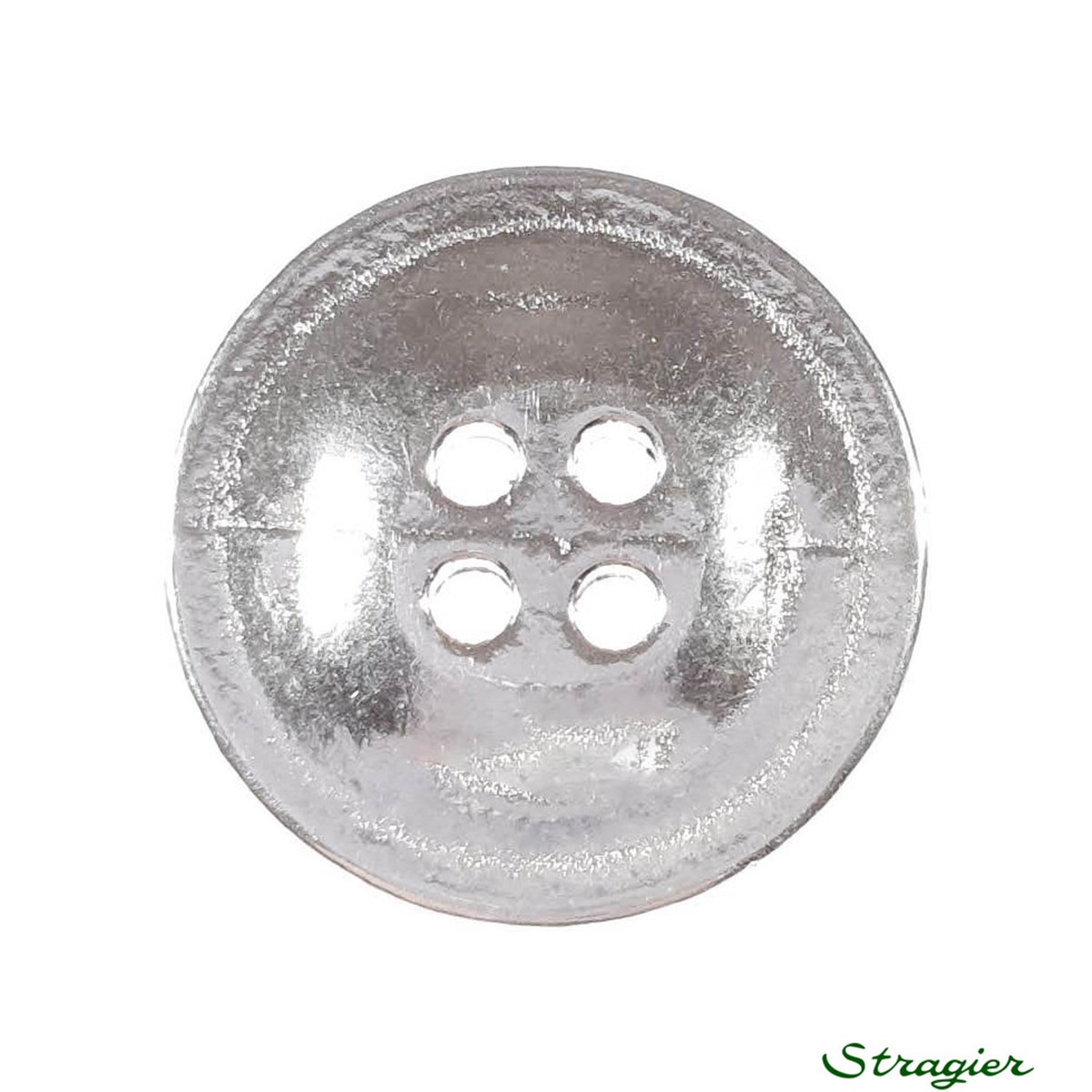 Metal Buttons - 011535 - Argent - 25 mm