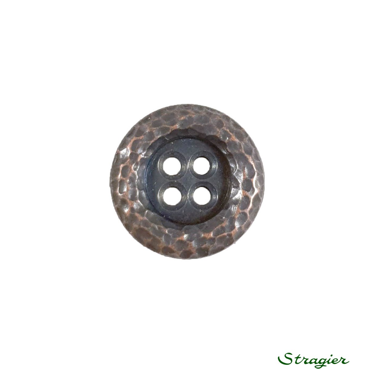 Metal Buttons - 011537 - Bronze - 15 mm