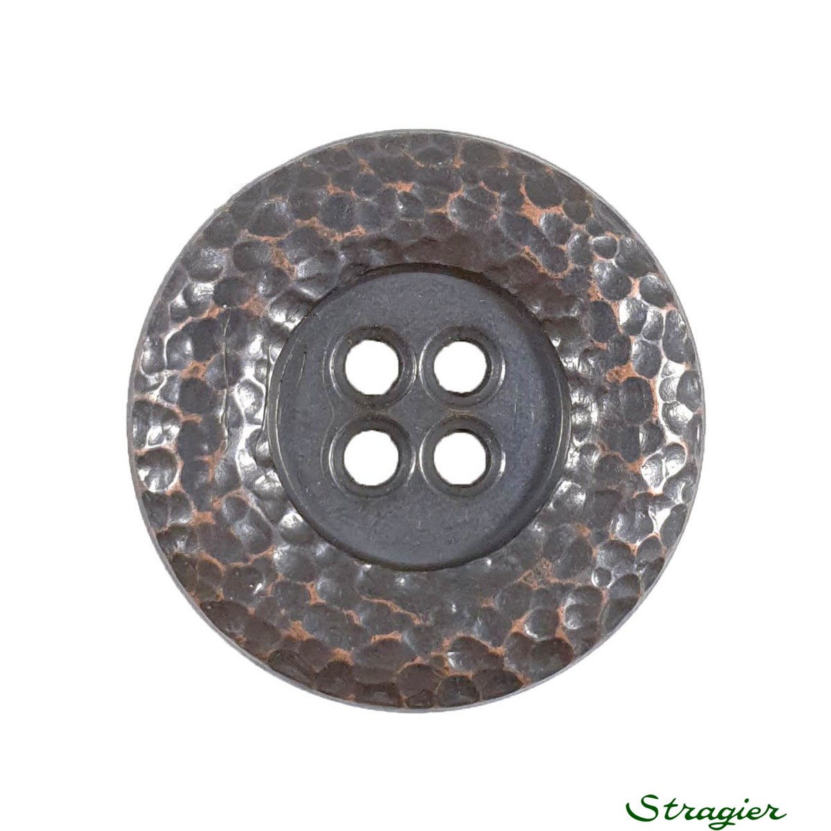 Metal Buttons - 011537 - Bronze - 25 mm