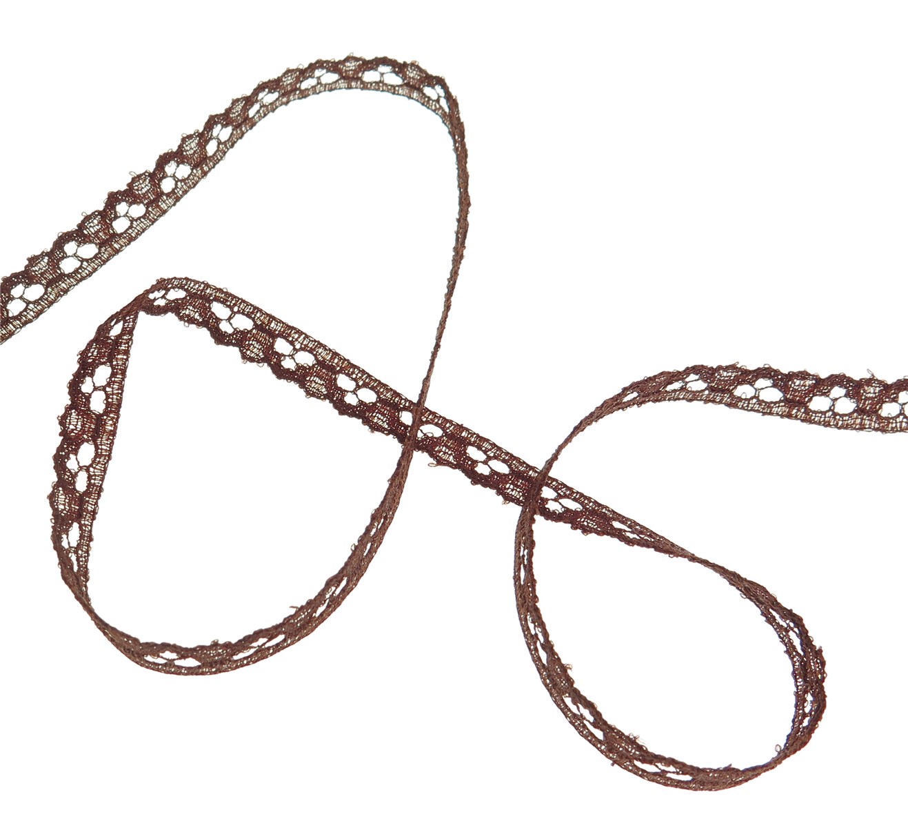 Lace Trim - 011360 - Coffee - 7 mm