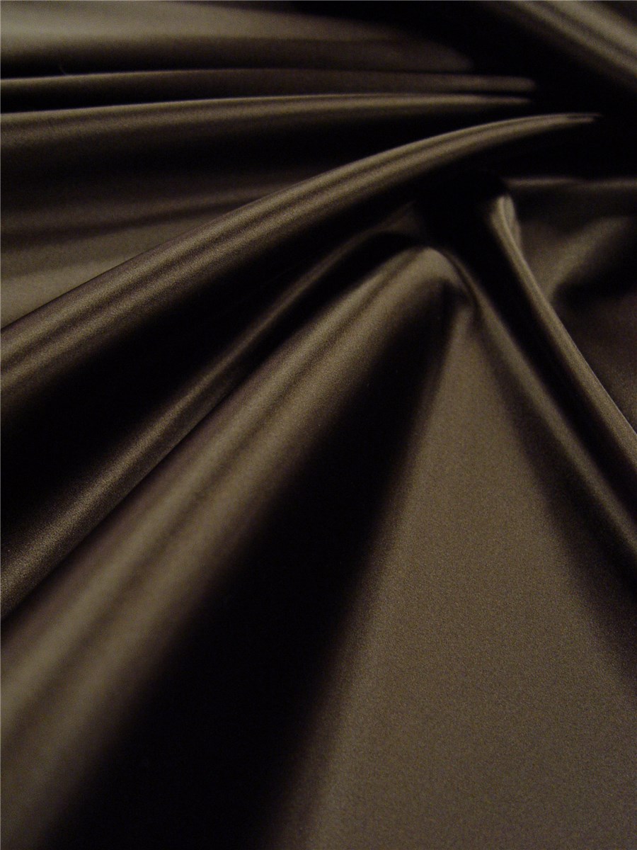 Duchess Satin - Plain - Café foncé