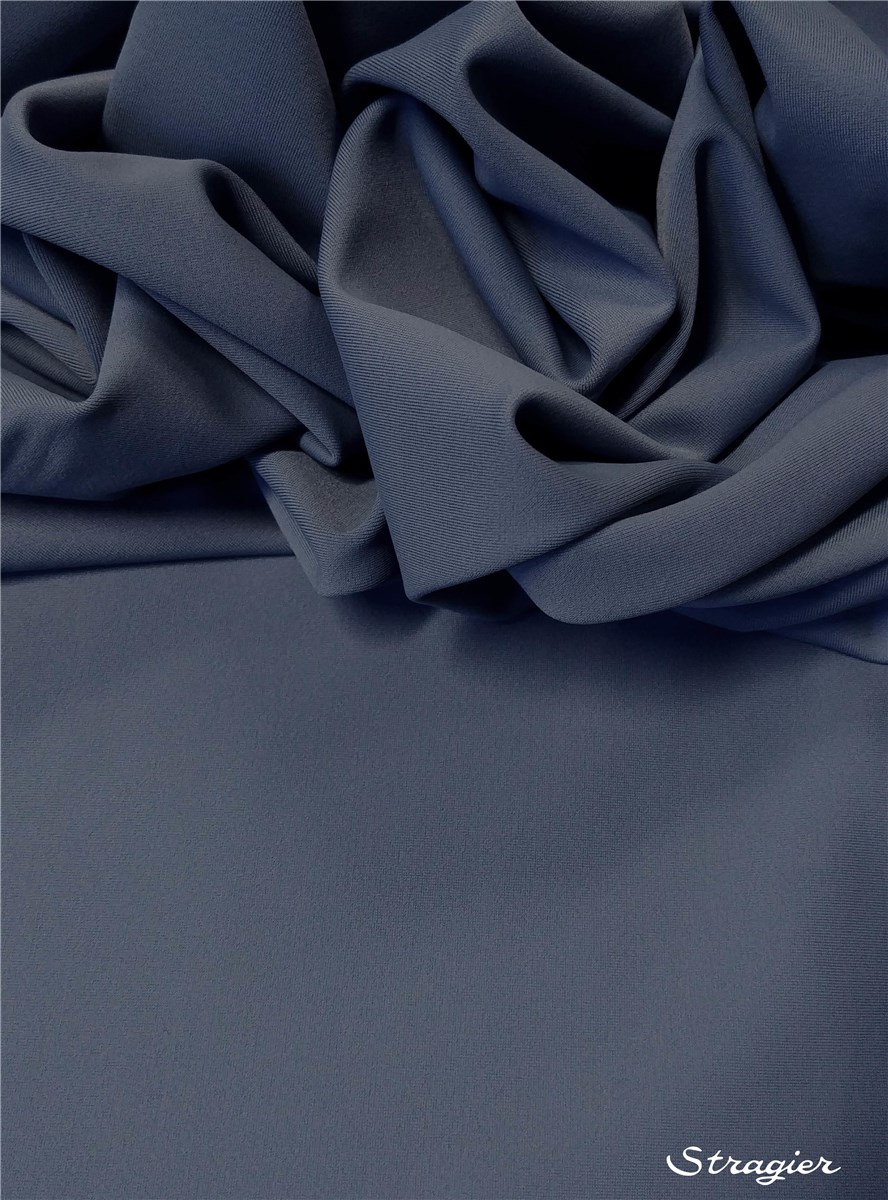 Ultra-Stretch - Matte - Plain - Bleu Ardoise