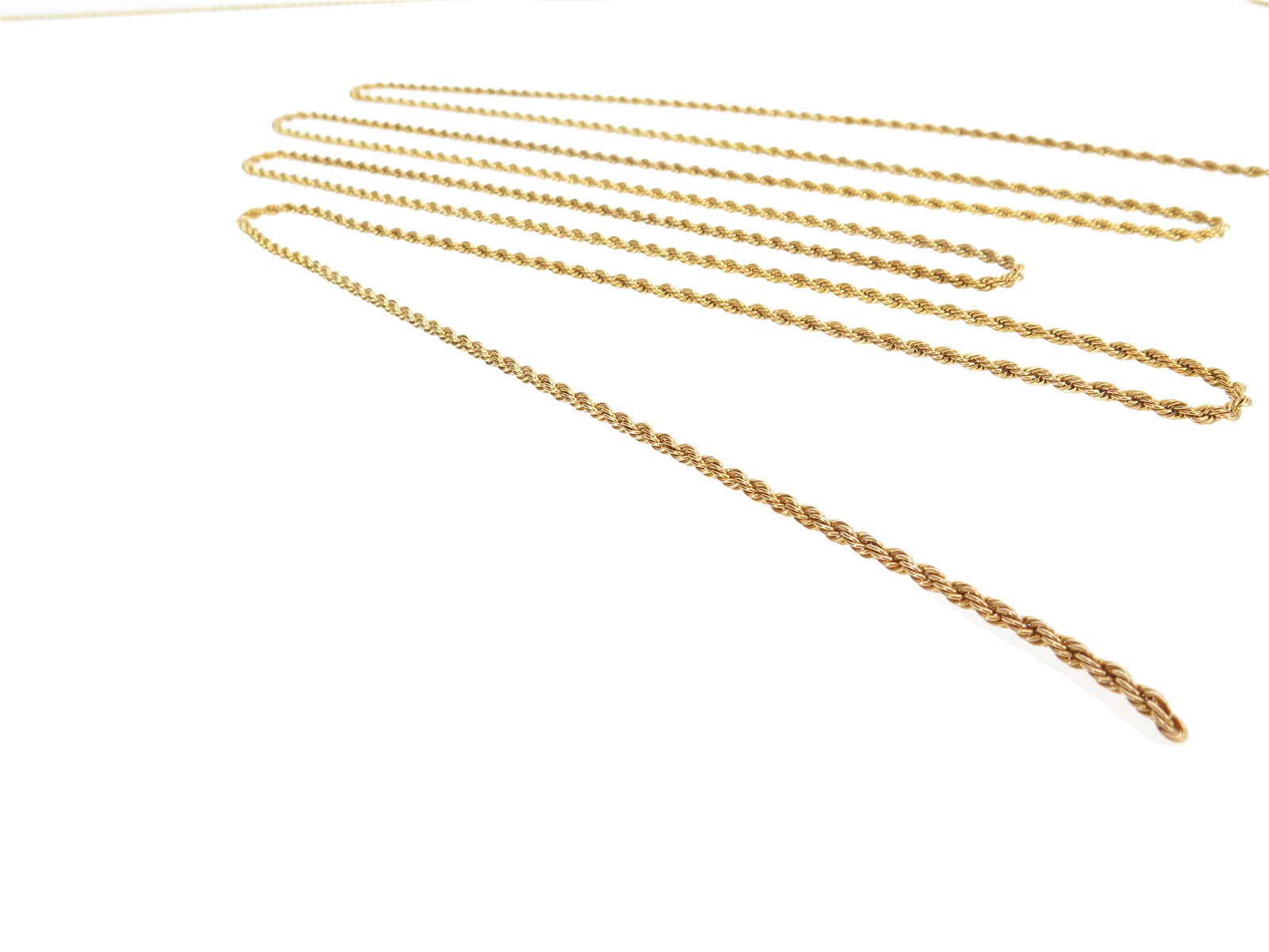 Chainette Métallique Maille Spirale - 011544 - Doré - 3 mm