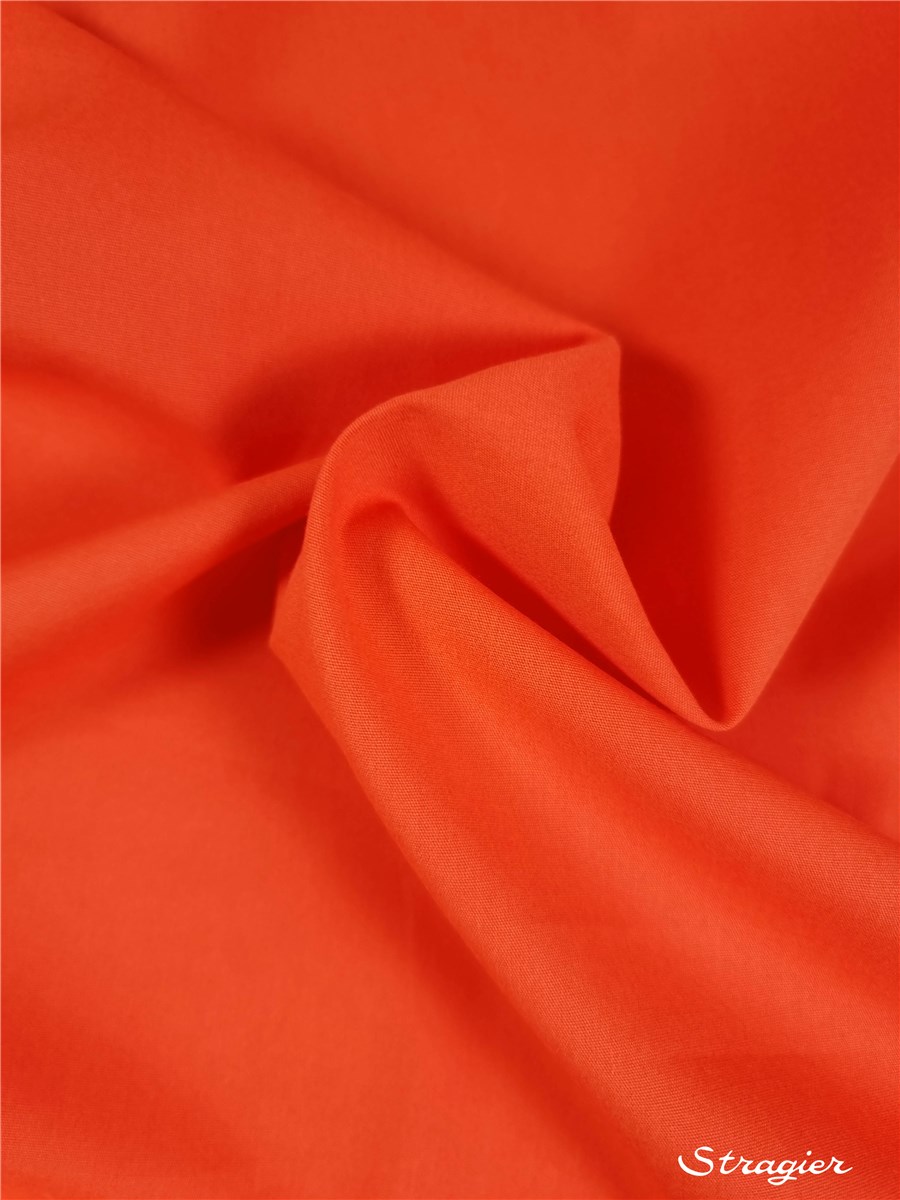 Popeline 59 fils/cm - Uni - Corail 