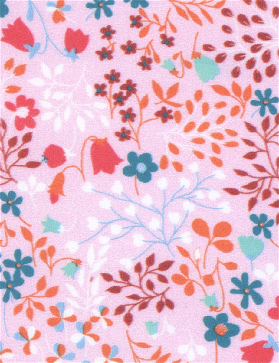 Satin de Coton - Campanule - Rose 