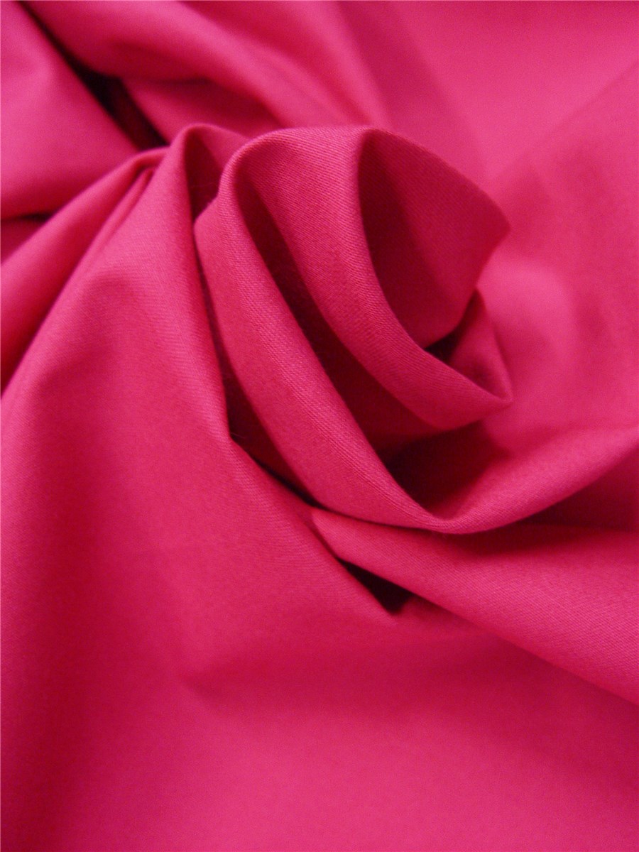 Cotton Twill - soft - Plain - Fuchsia