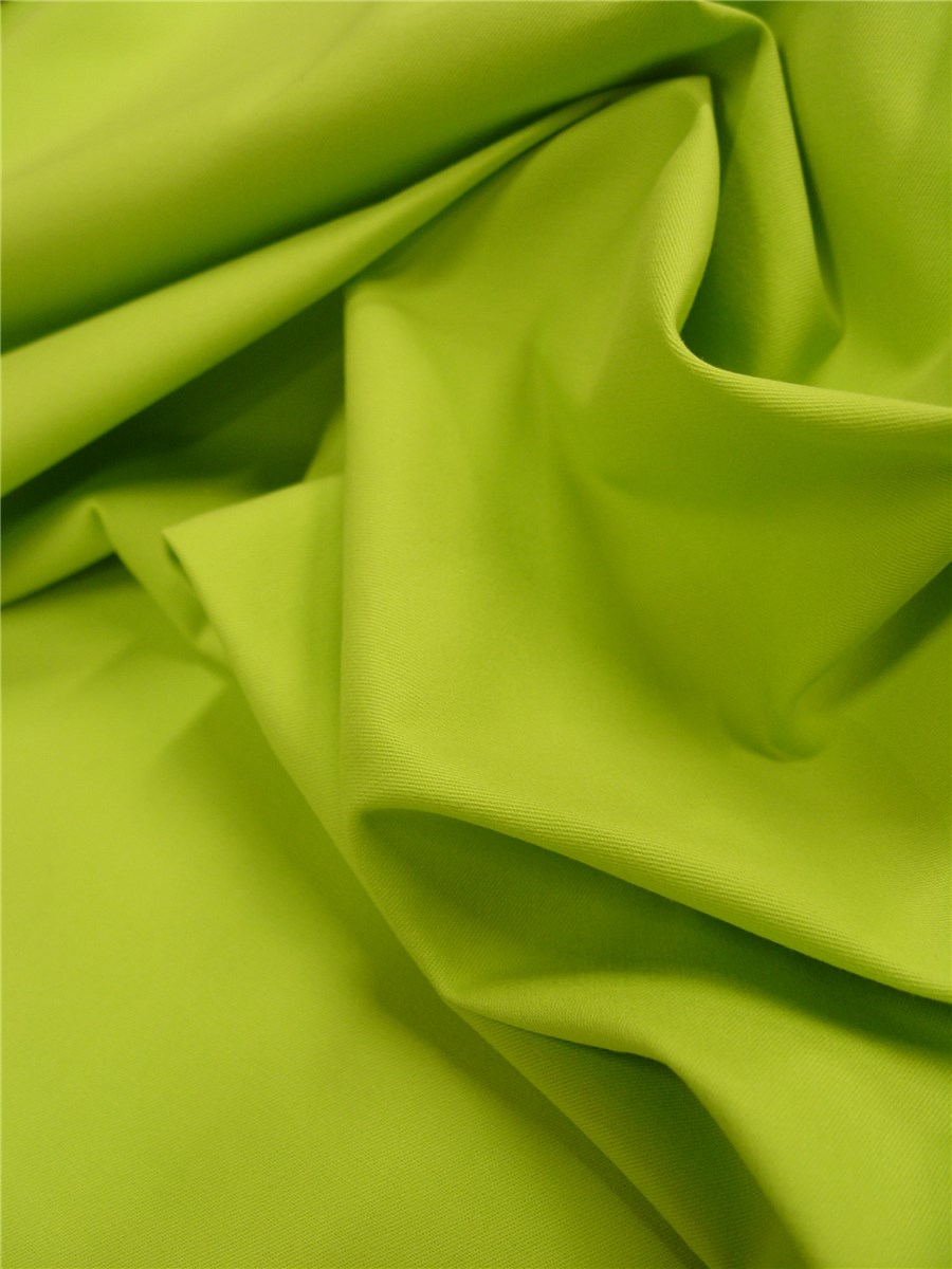 Coton sergé Soft - uni - Pomme 