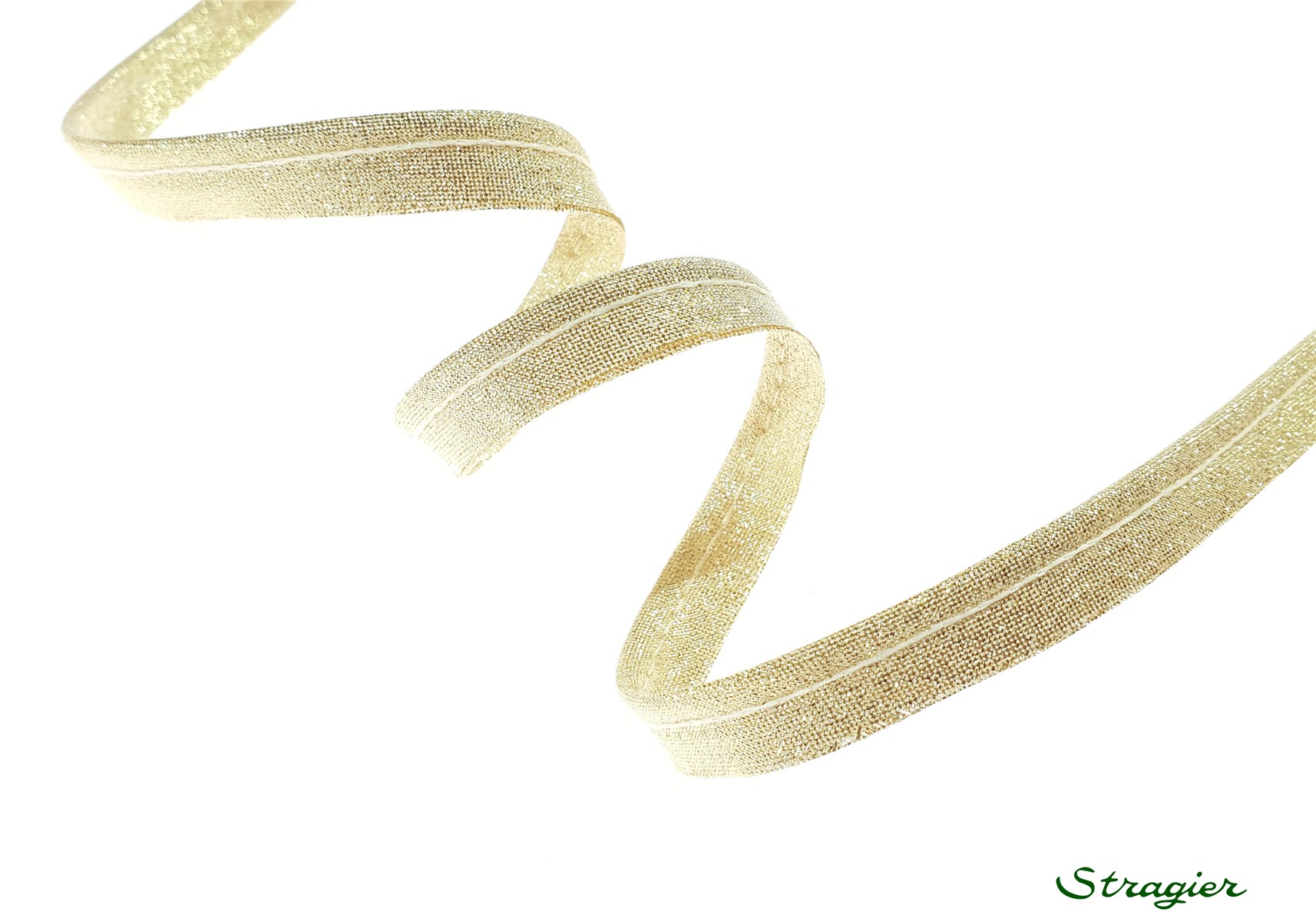 Passepoil Lurex - uni - Or clair 