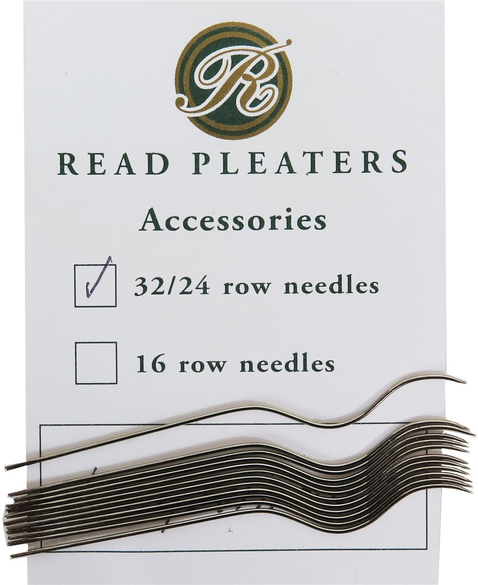 Aiguilles pour Plisseuse Read (12pc) - anciens modèles Années 1980 -