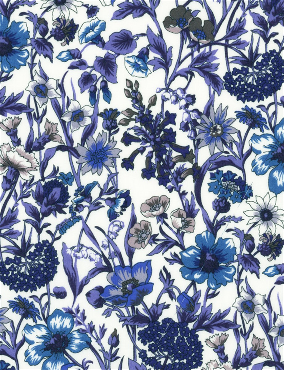 Liberty Tana Lawn - 6003 Rachel - Indigo 