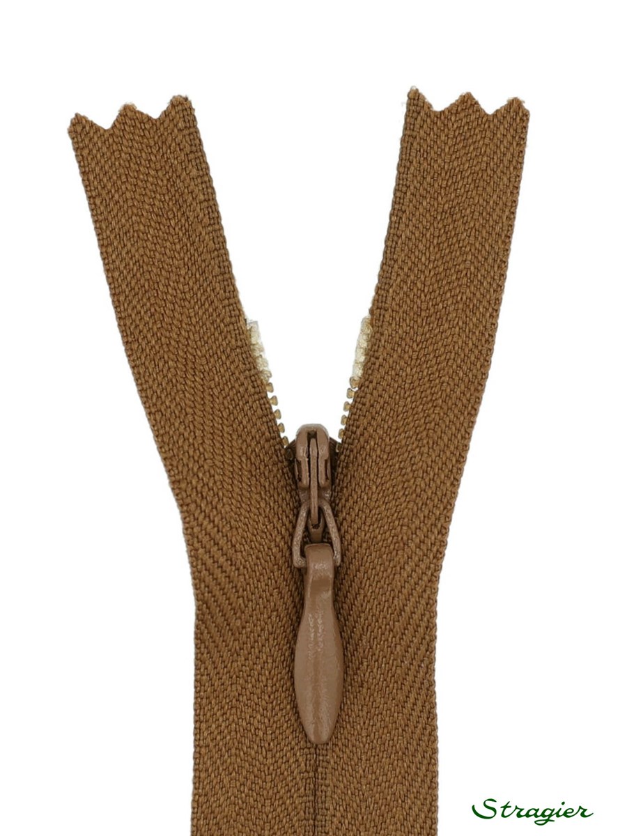Zip Invisible -  - Canelle - 22 cm