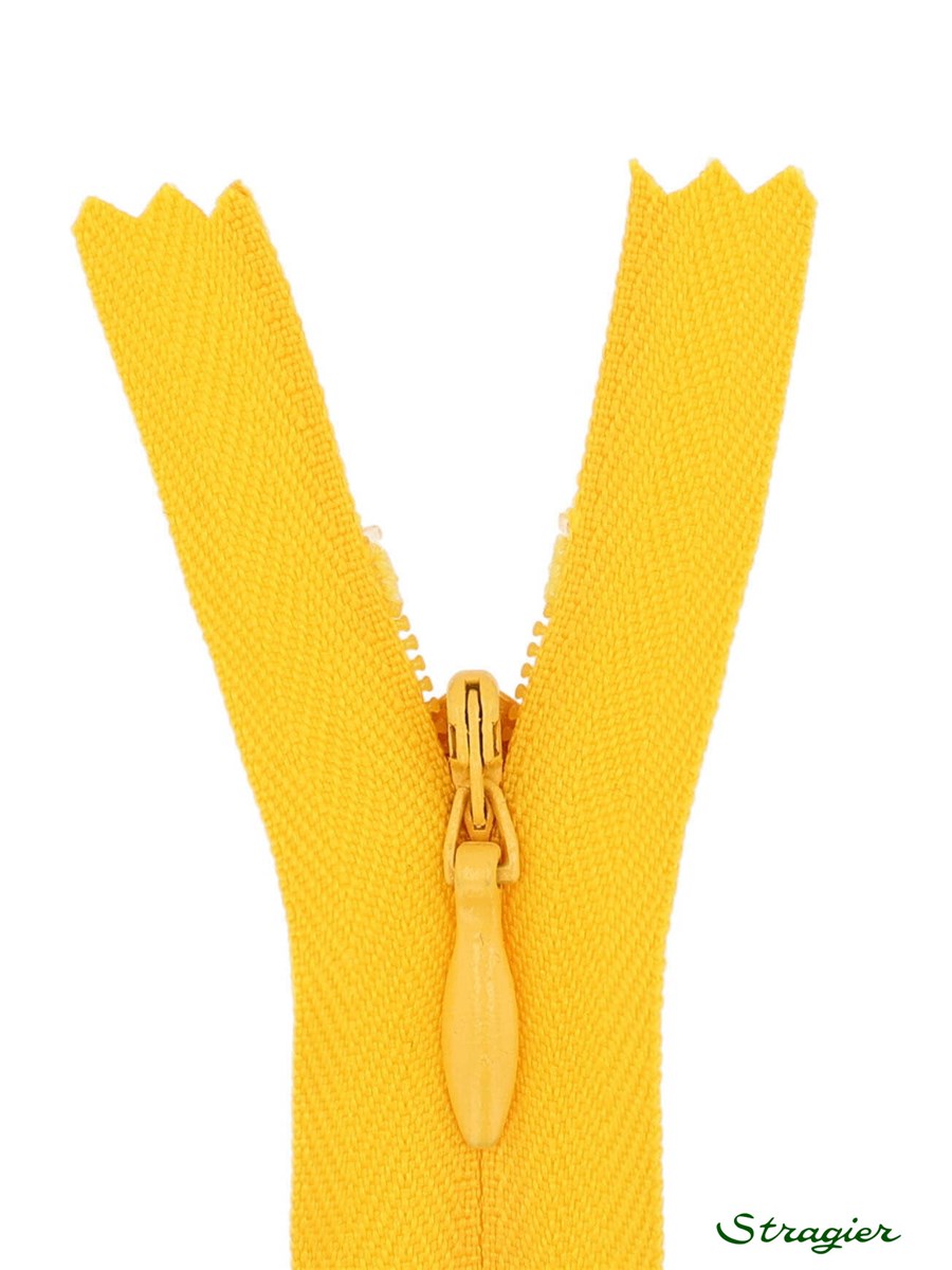 Zip Invisible -  - Jaune Soleil - 60 cm