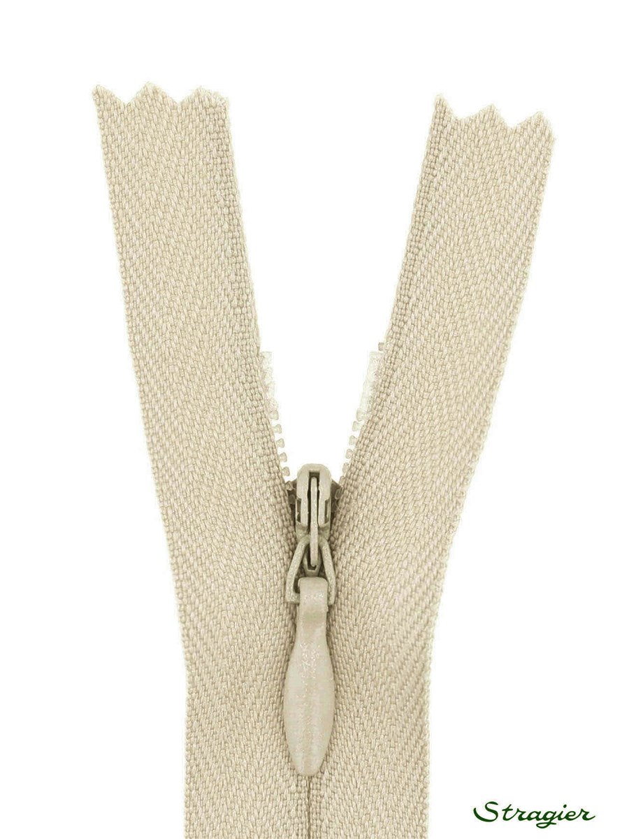 Zip Invisible -  - Sable blanc - 60 cm