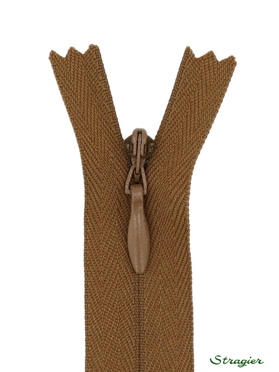 Zip Invisible - - Canelle - 60 cm