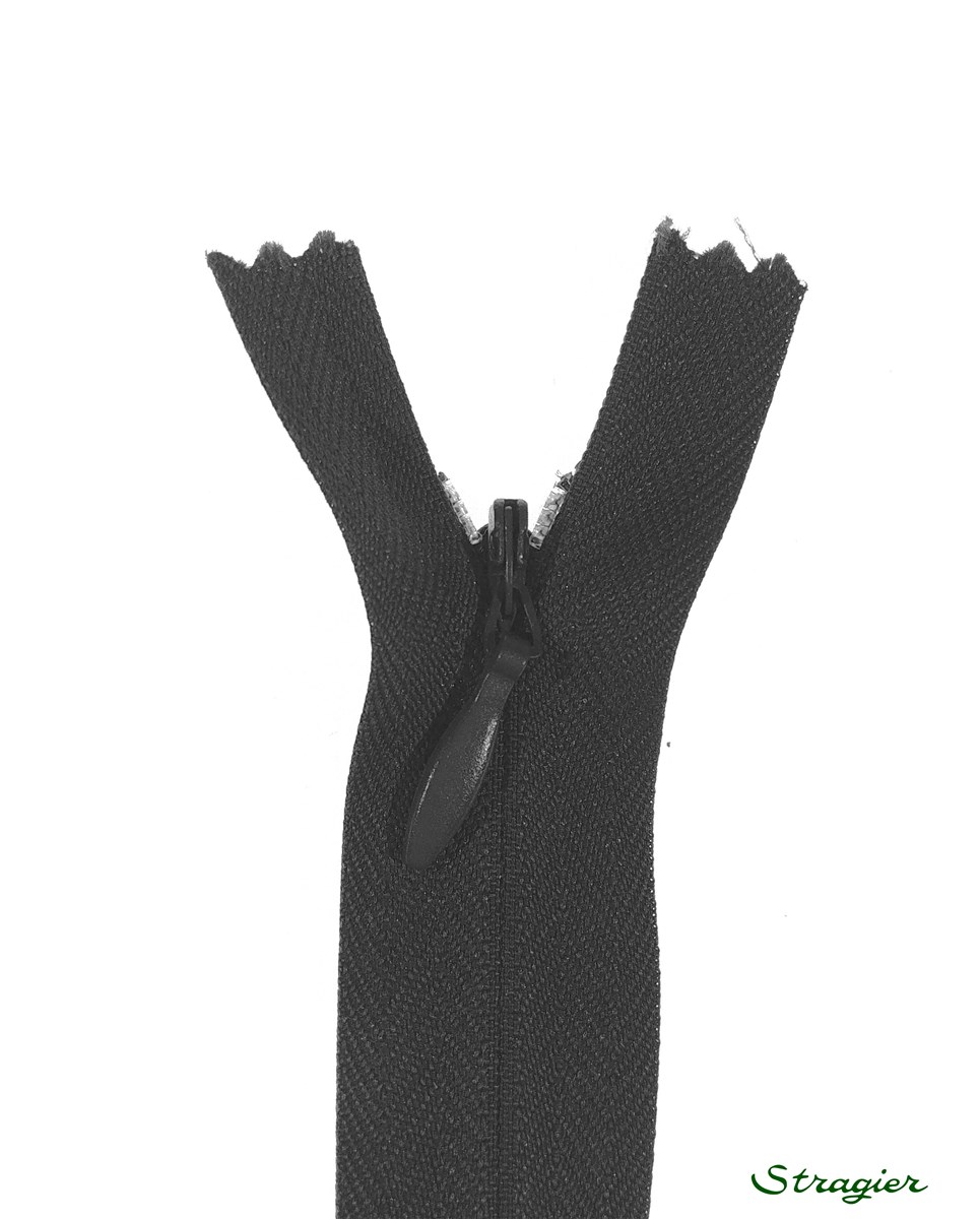 Zip Invisible - - Mouette foncée - 60 cm