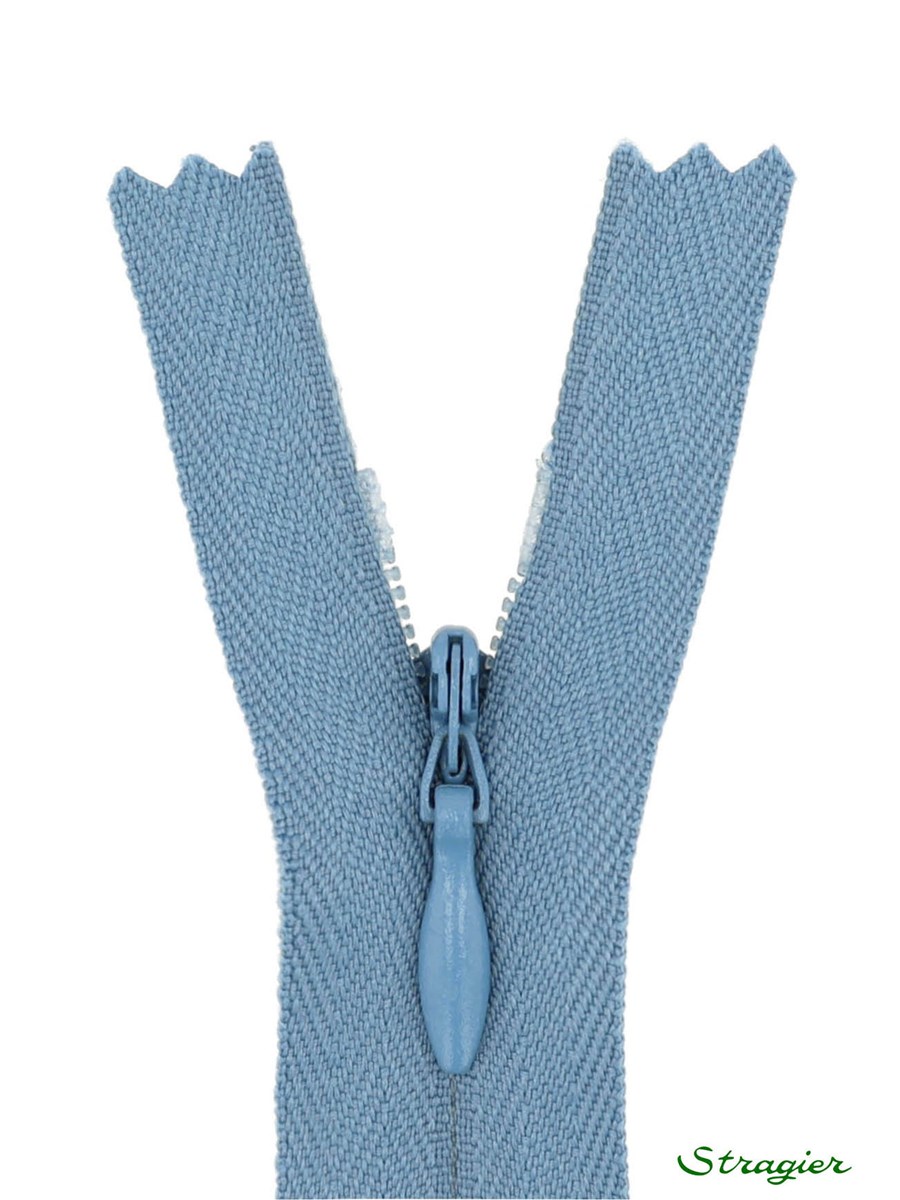 Zip Invisible -  - Bleu crépuscule - 22 cm
