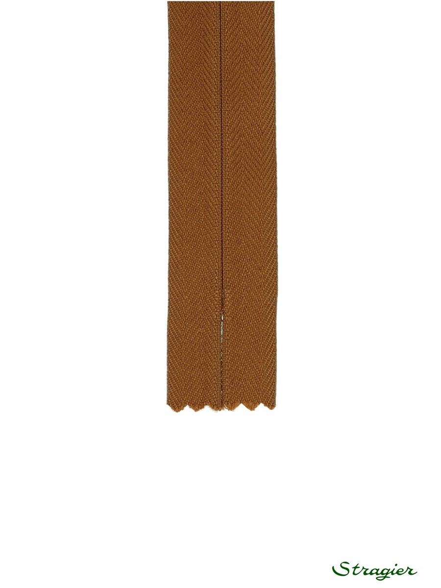 Zip Invisible -  - Rouille Brunie - 22 cm