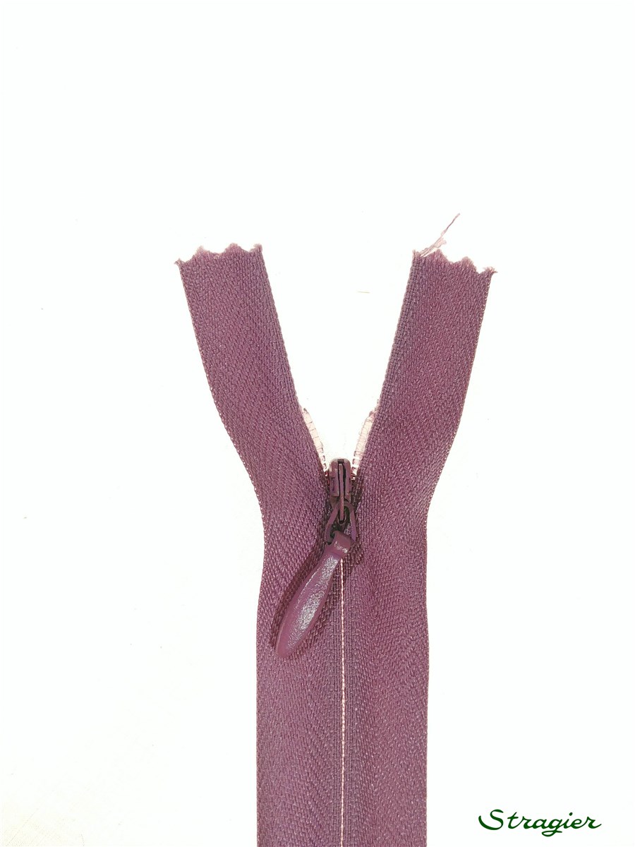Zip Invisible - - Lupin - 22 cm