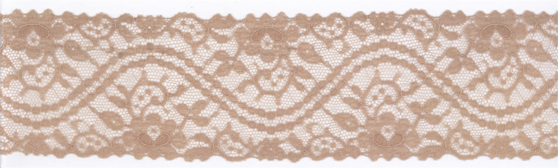 Lace Trim - 011552 - Nude - 80 mm