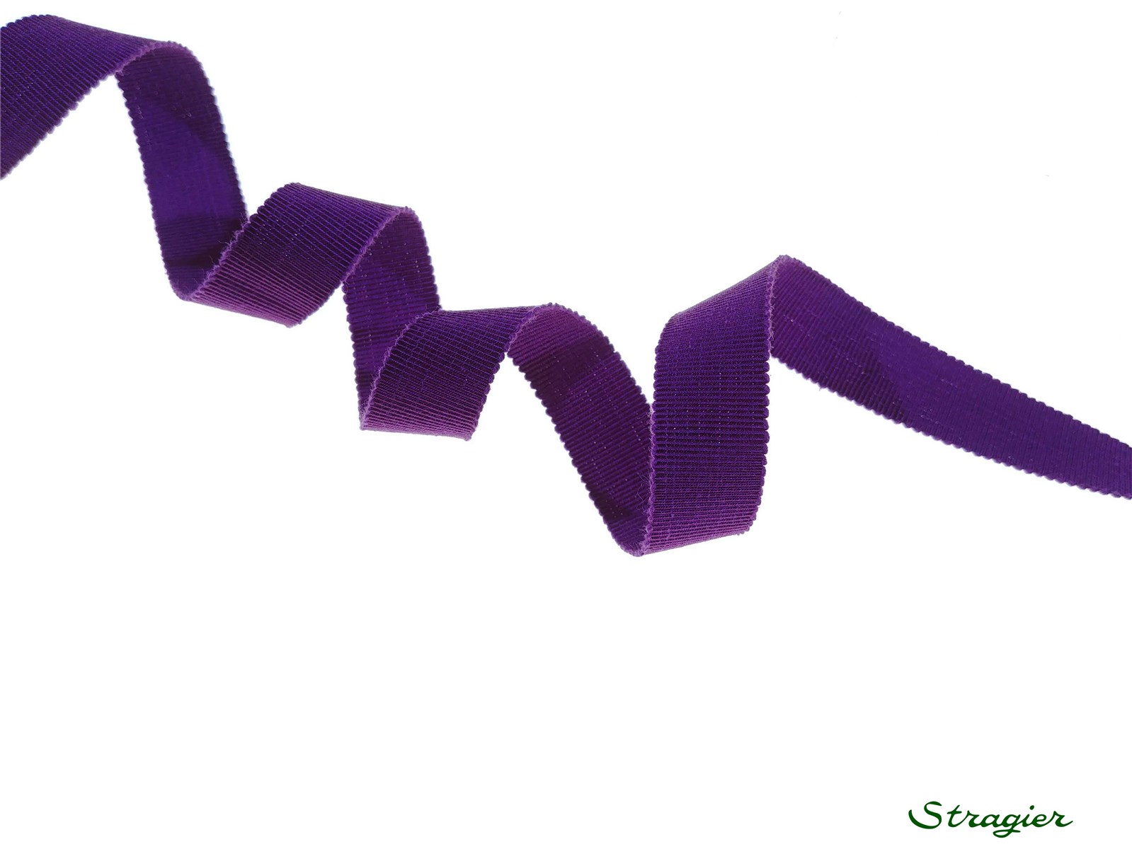 Grosgrain "Savoir-Faire" - Plain - Violet - 15 mm