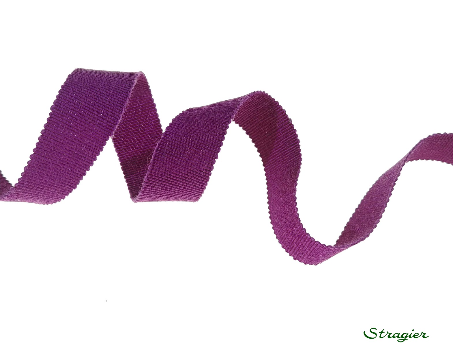Grosgrain "Savoir-Faire" - Plain - Mauve - 15 mm