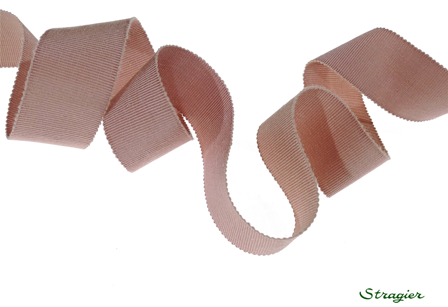 Grosgrain "Savoir-Faire" - Plain - Blush - 25 mm