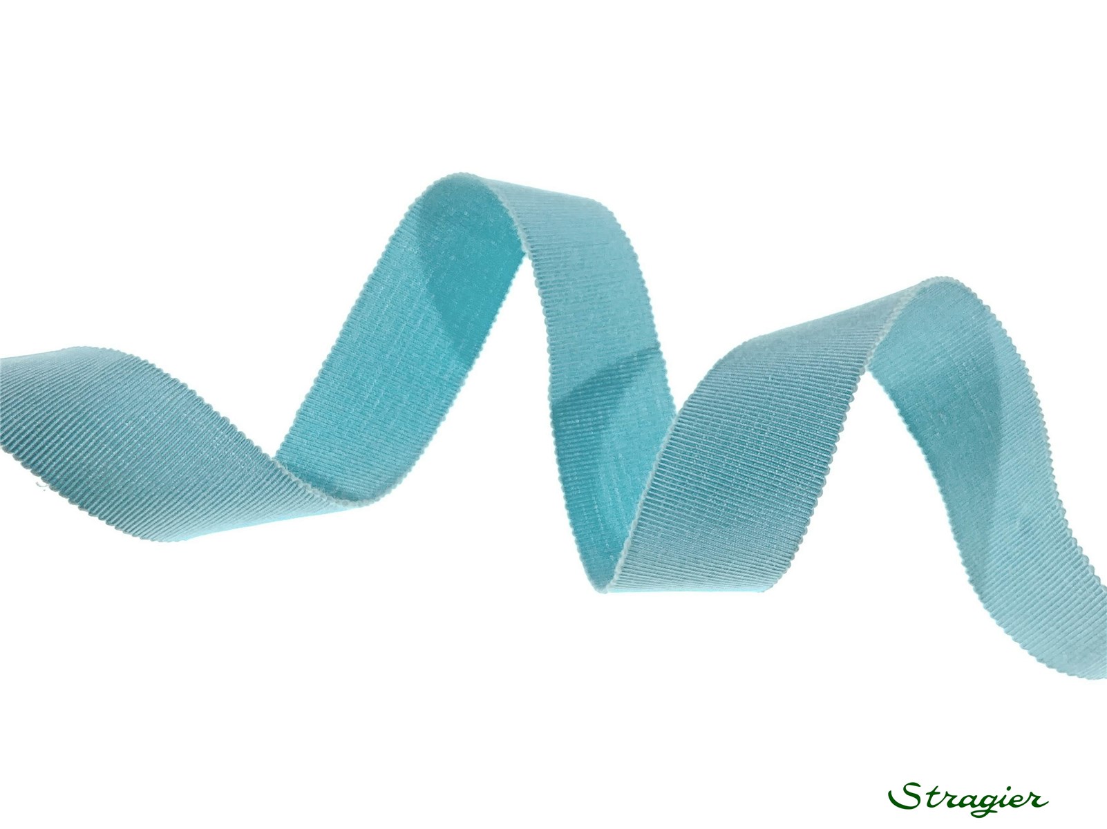 Grosgrain "Savoir-Faire" - Plain - Menthe à l'eau - 25 mm