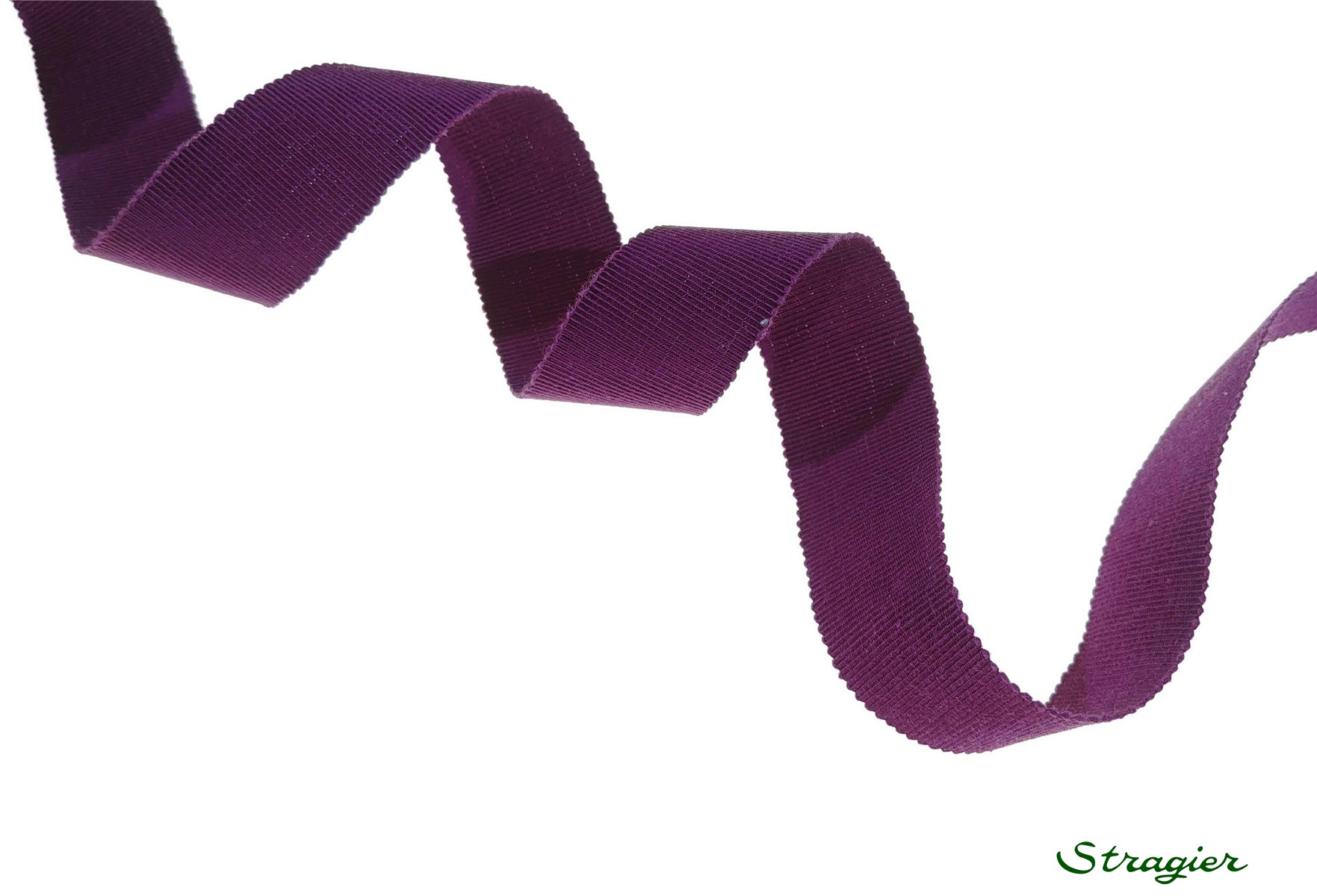 Grosgrain "Savoir-Faire" - Plain - Mauve - 25 mm