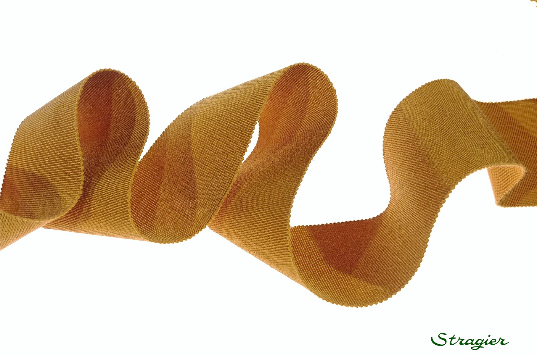Grosgrain "Savoir-Faire" - Plain - Jaune Or - 50 mm