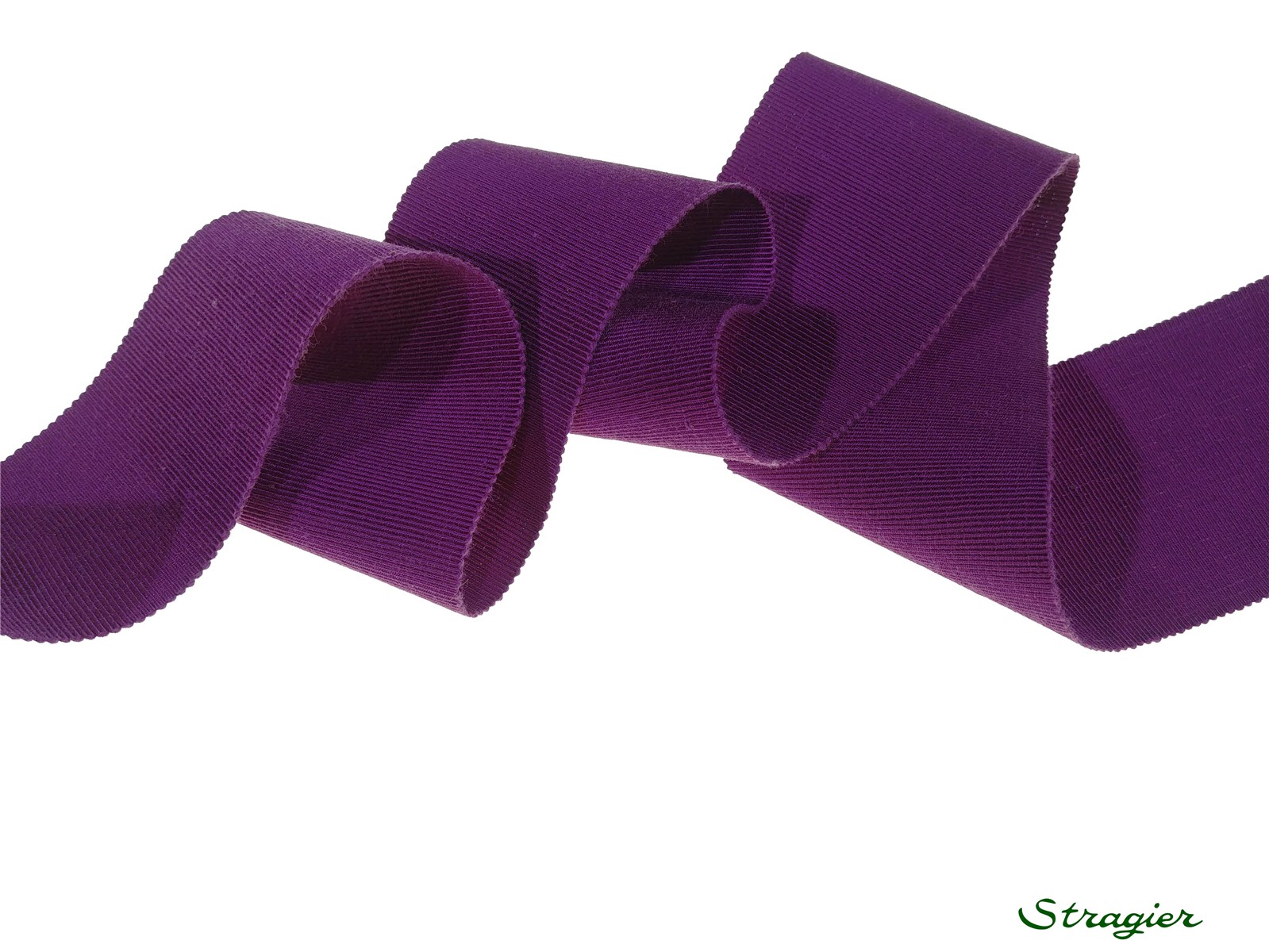 Grosgrain "Savoir-Faire" - Plain - Mauve - 50 mm