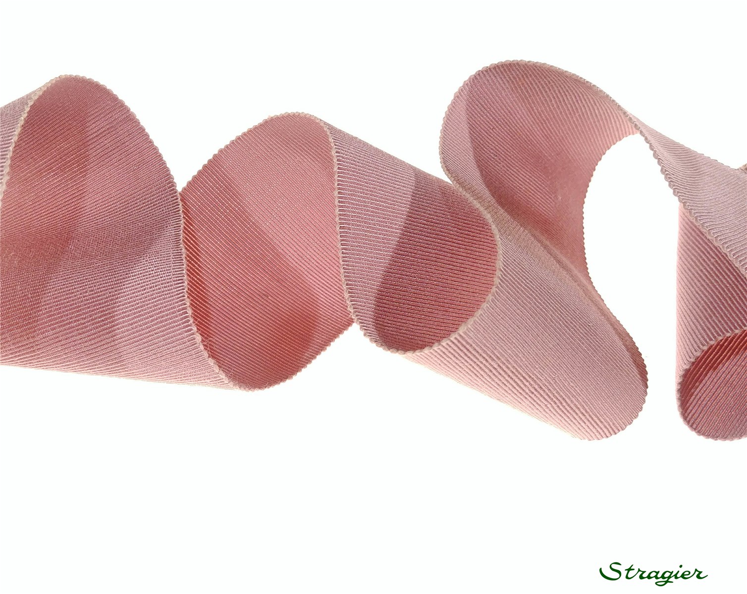 Grosgrain "Savoir-Faire" - Plain - Vieux Rose - 50 mm