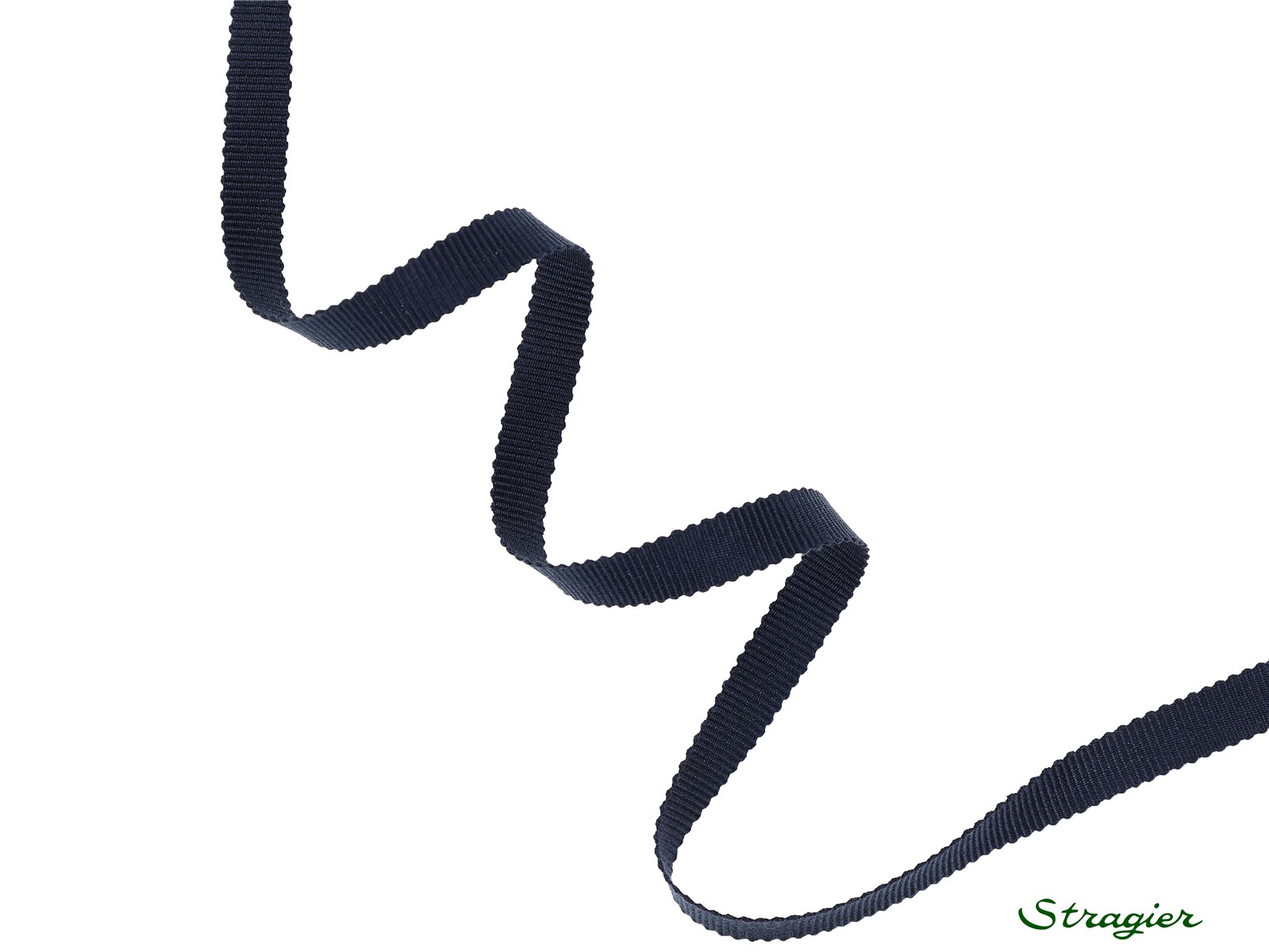 Grosgrain - Cotton - Plain - Marine Foncé - 10 mm
