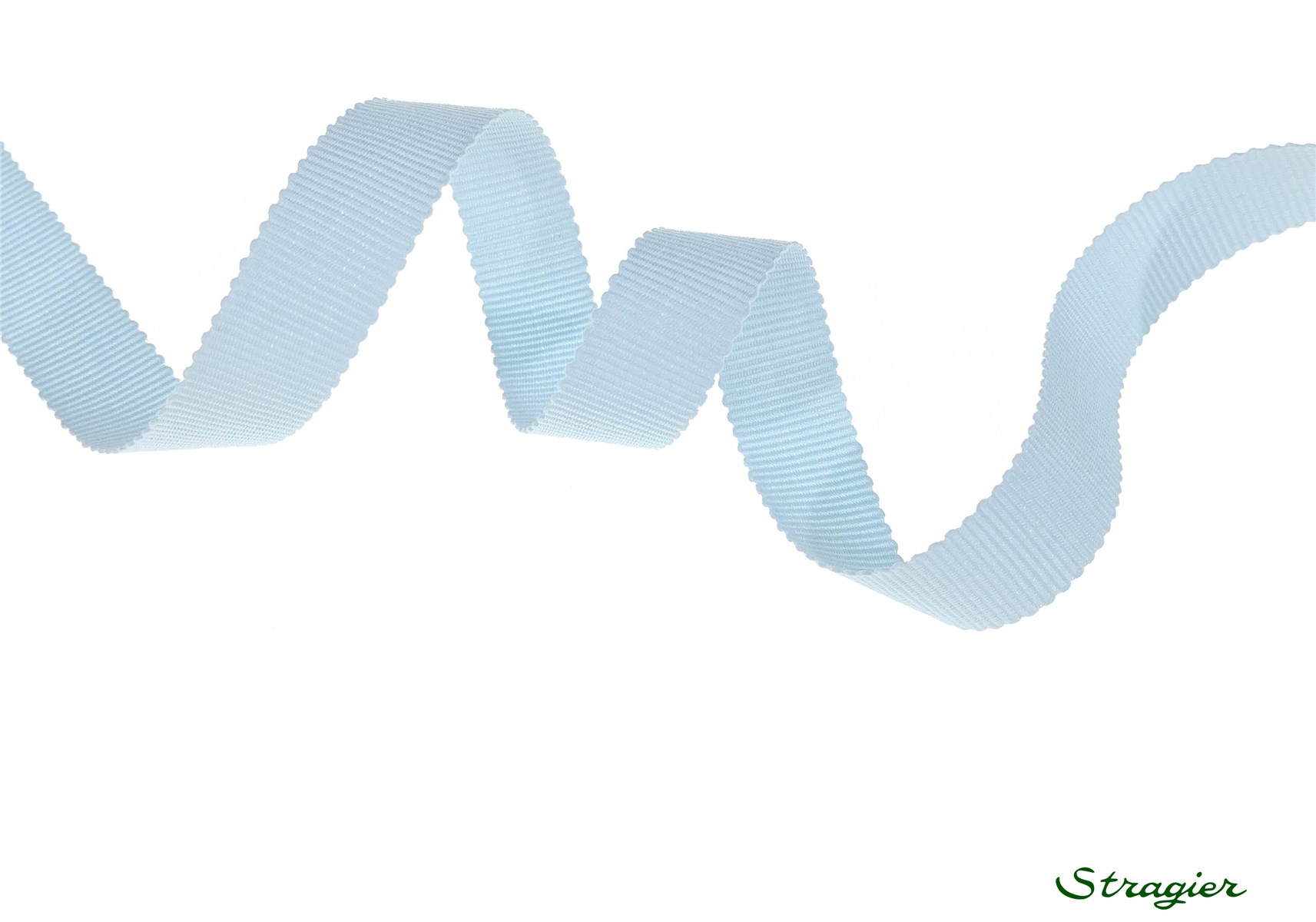Grosgrain - Cotton - Plain - Ciel - 15 mm