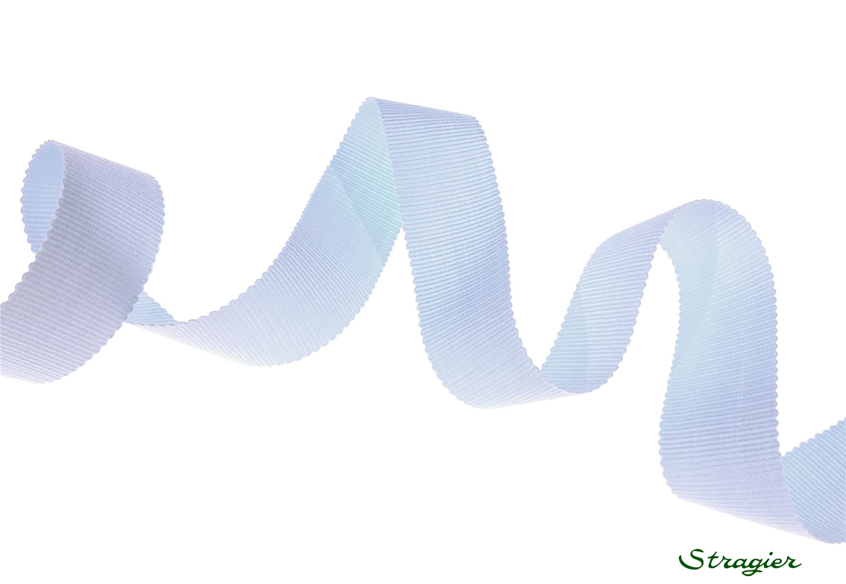 Grosgrain - Cotton - Plain - Ciel - 25 mm