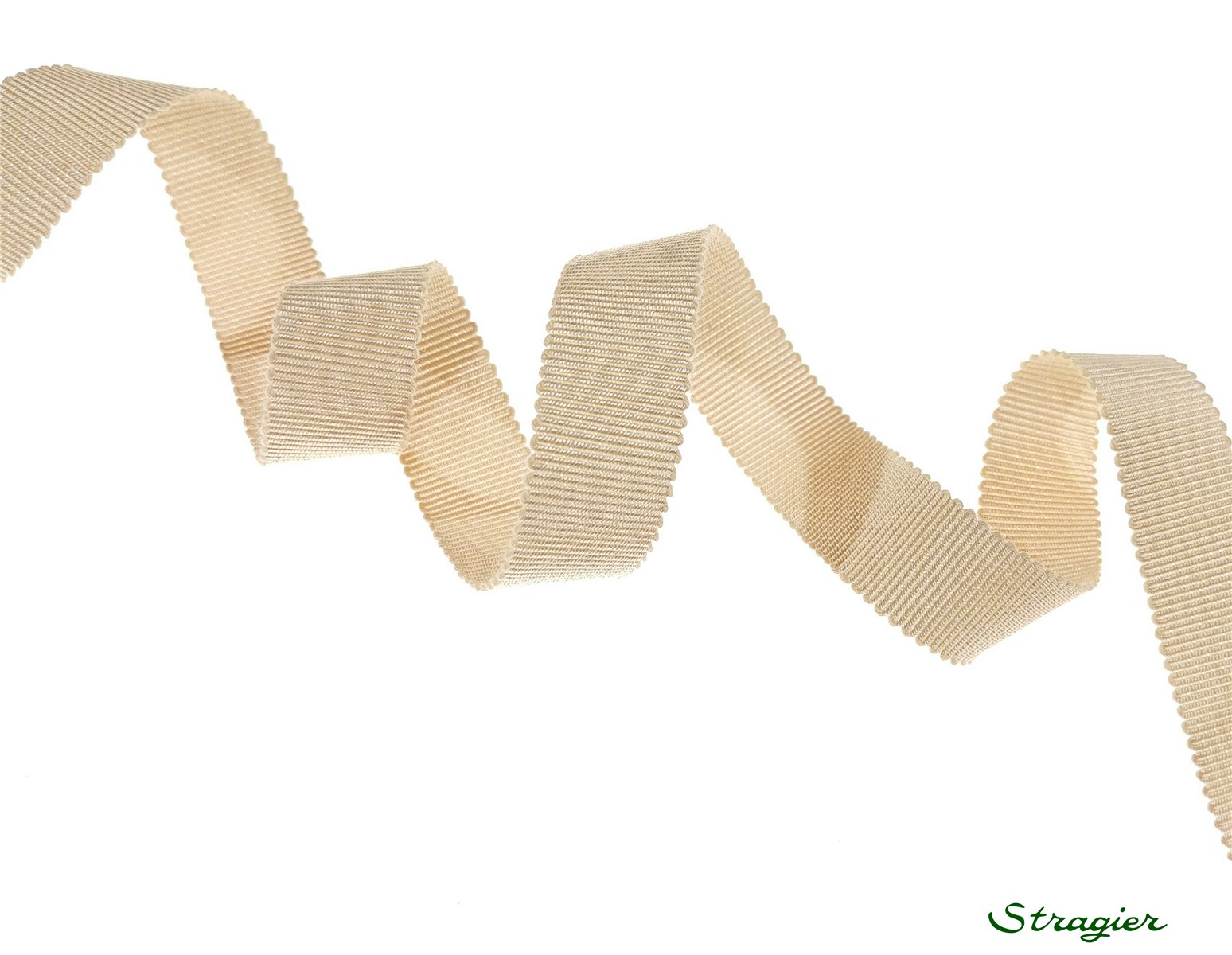 Gros Grain "A L'Ancienne" - Uni - Beige - 15 mm