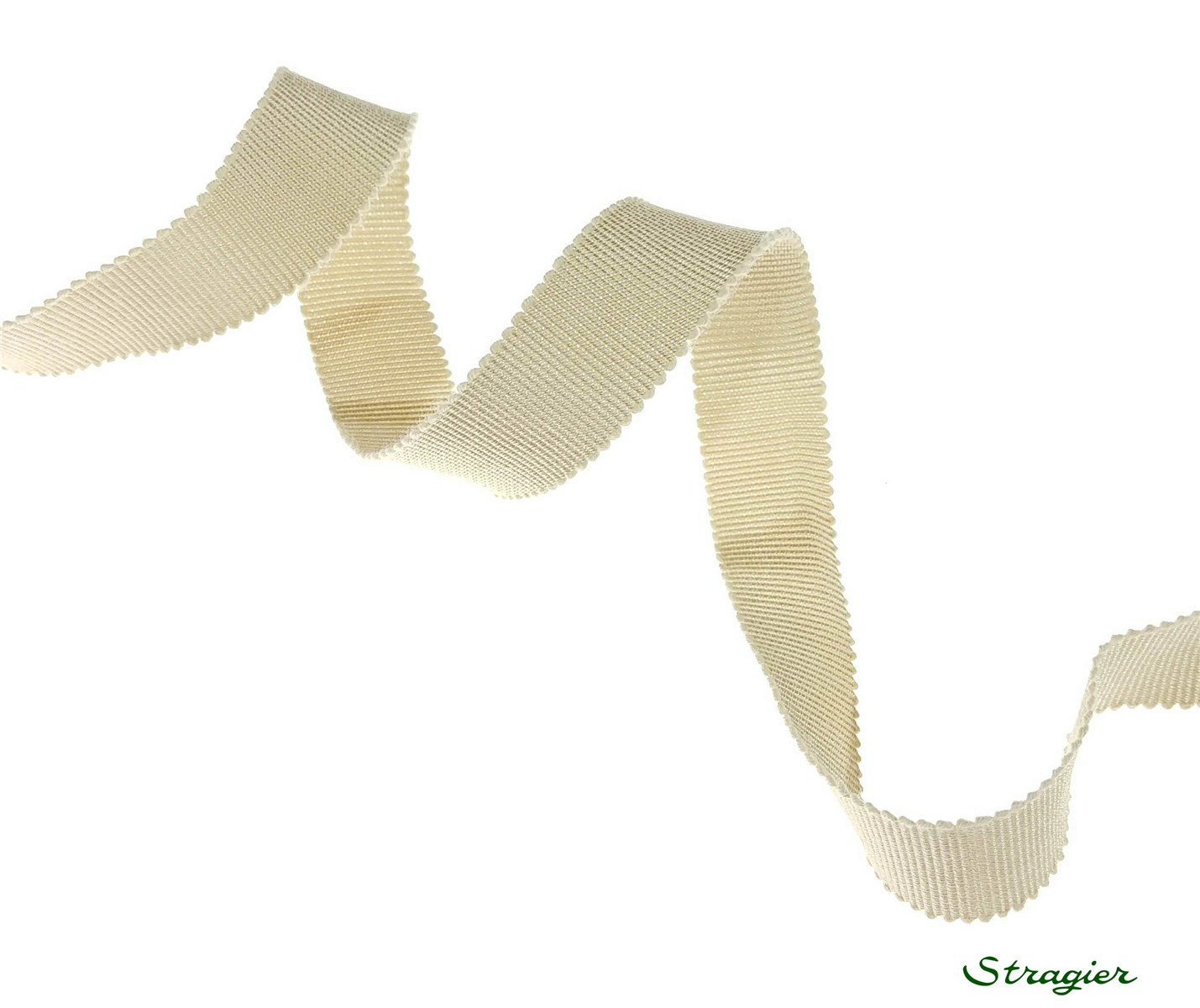 Gros Grain "A L'Ancienne" - Uni - Sable - 15 mm