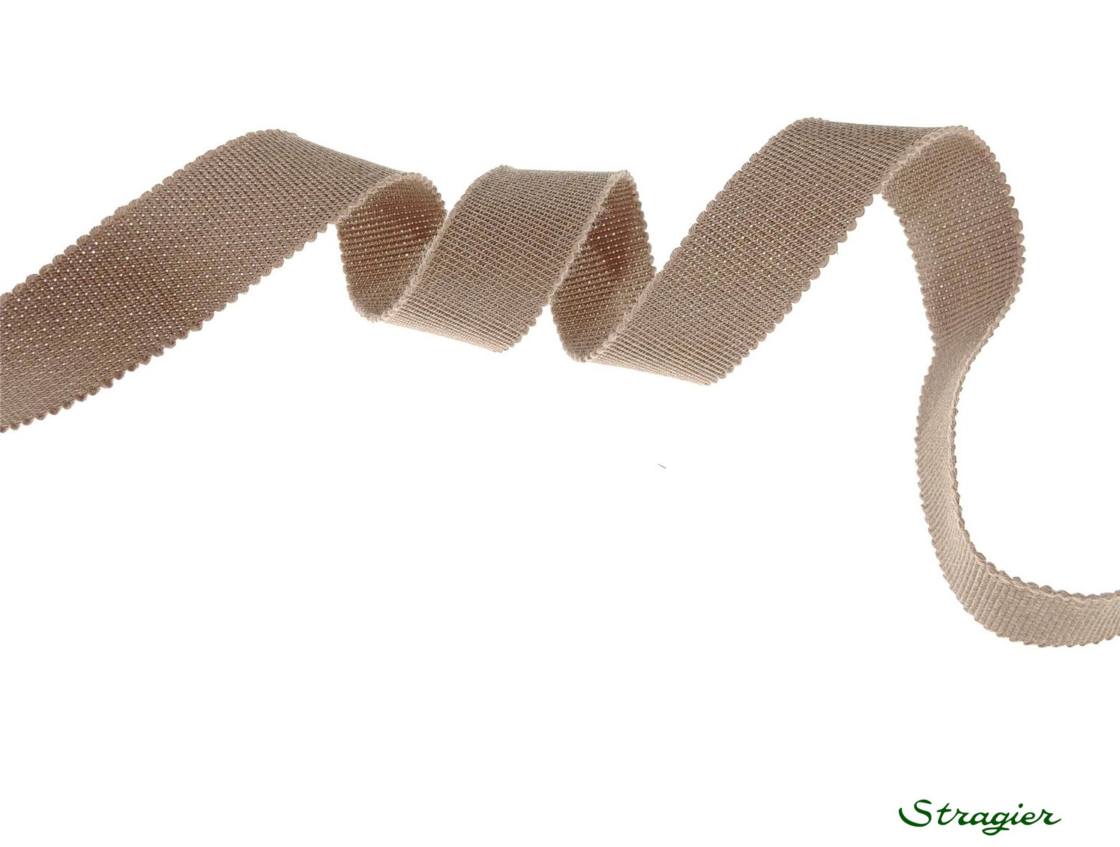 Gros Grain "A L'Ancienne" - Uni - Taupe - 15 mm