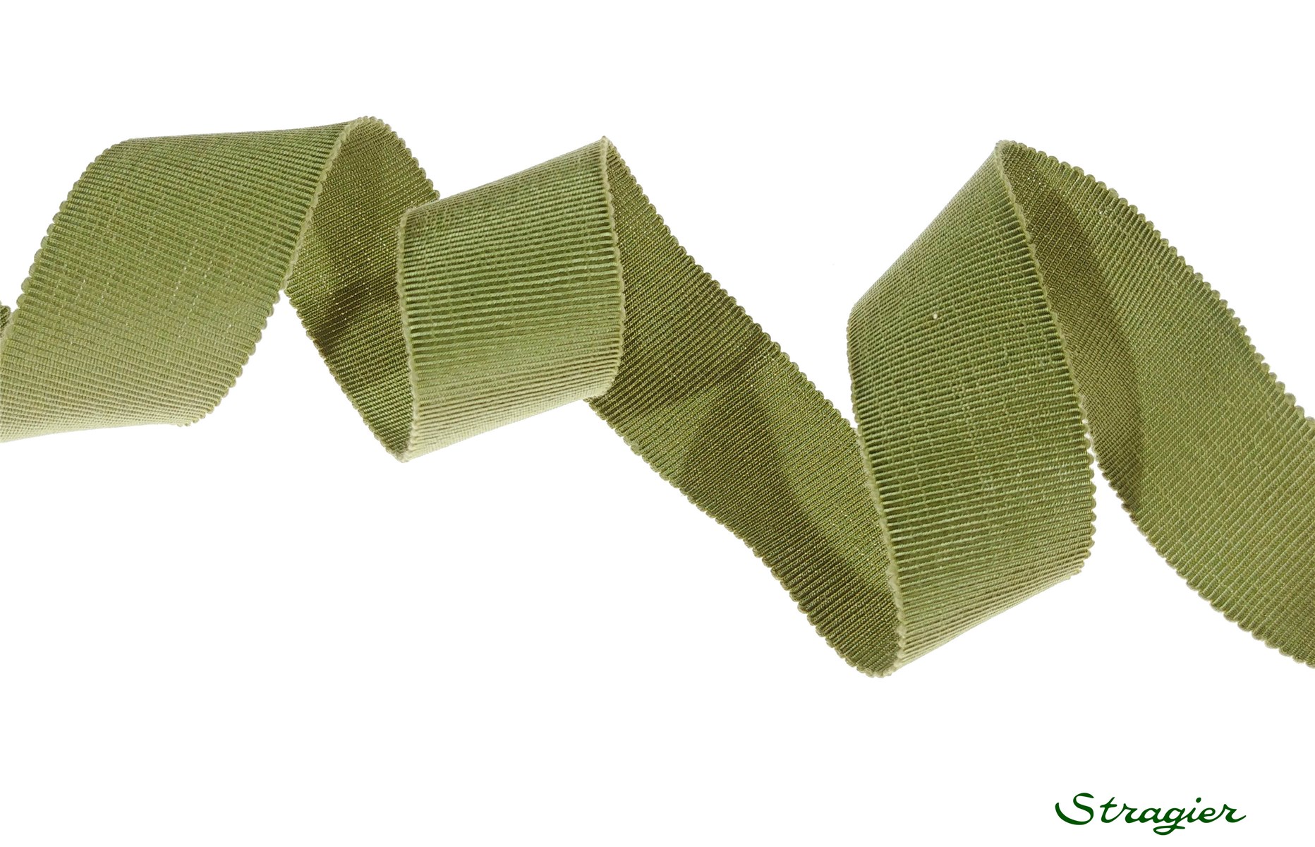 Grosgrain "Savoir-Faire" - Plain - Prairie - 25 mm
