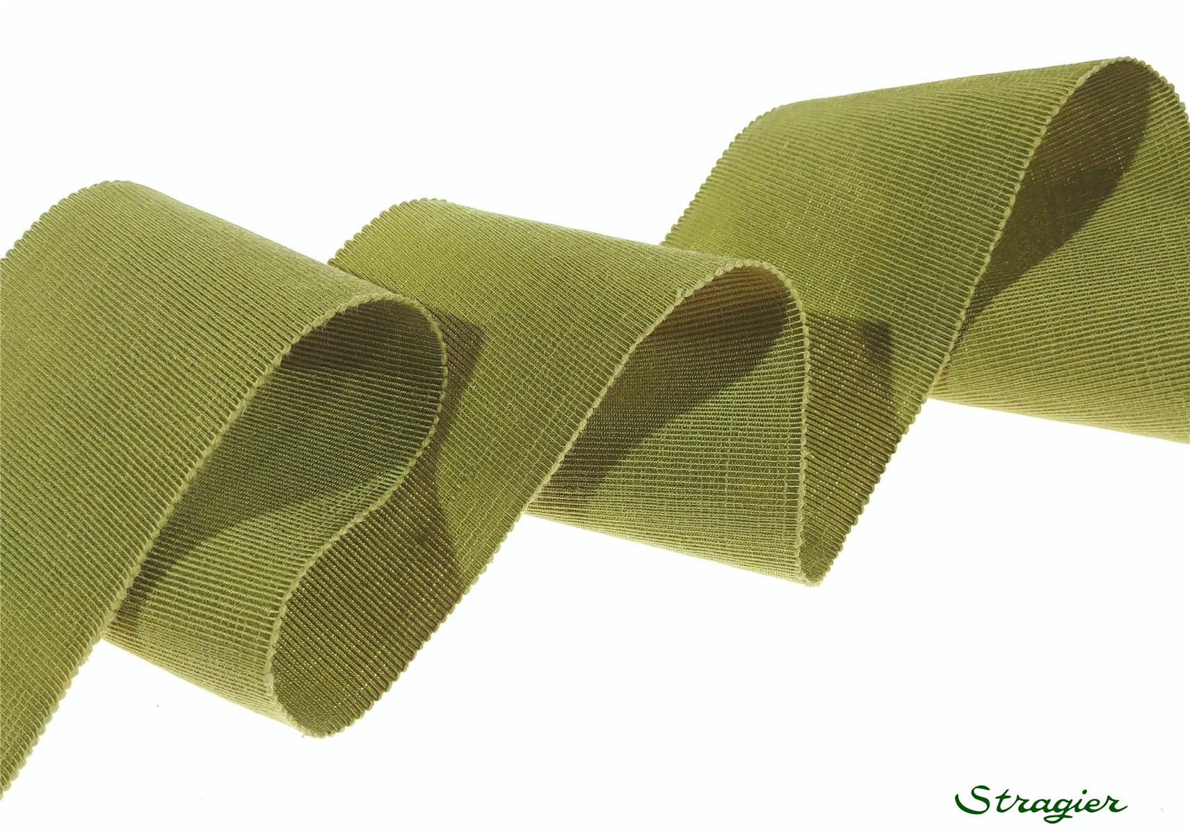 Grosgrain "Savoir-Faire" - Plain - Prairie - 50 mm