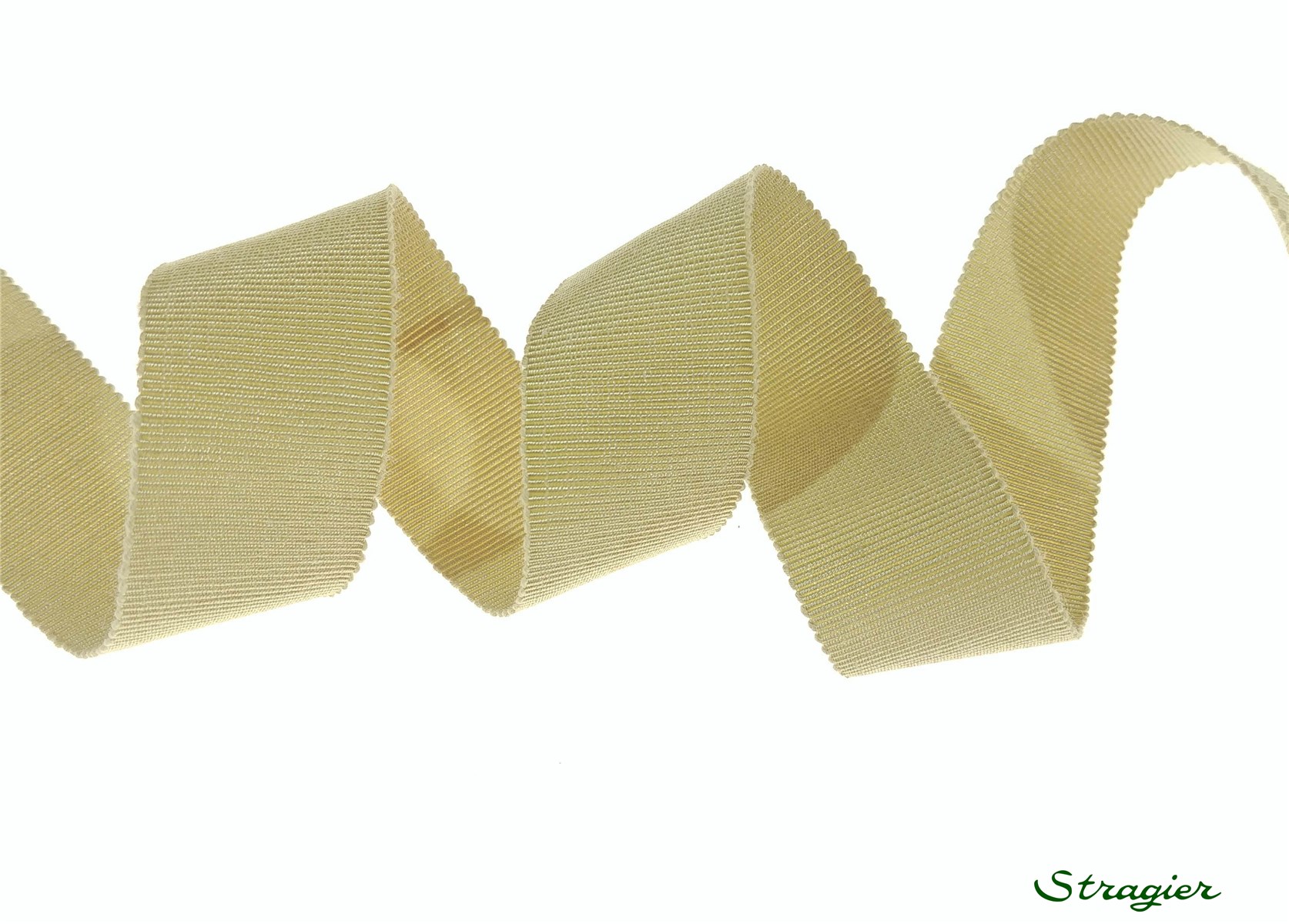 Grosgrain "Savoir-Faire" - Plain - Tilleul - 25 mm