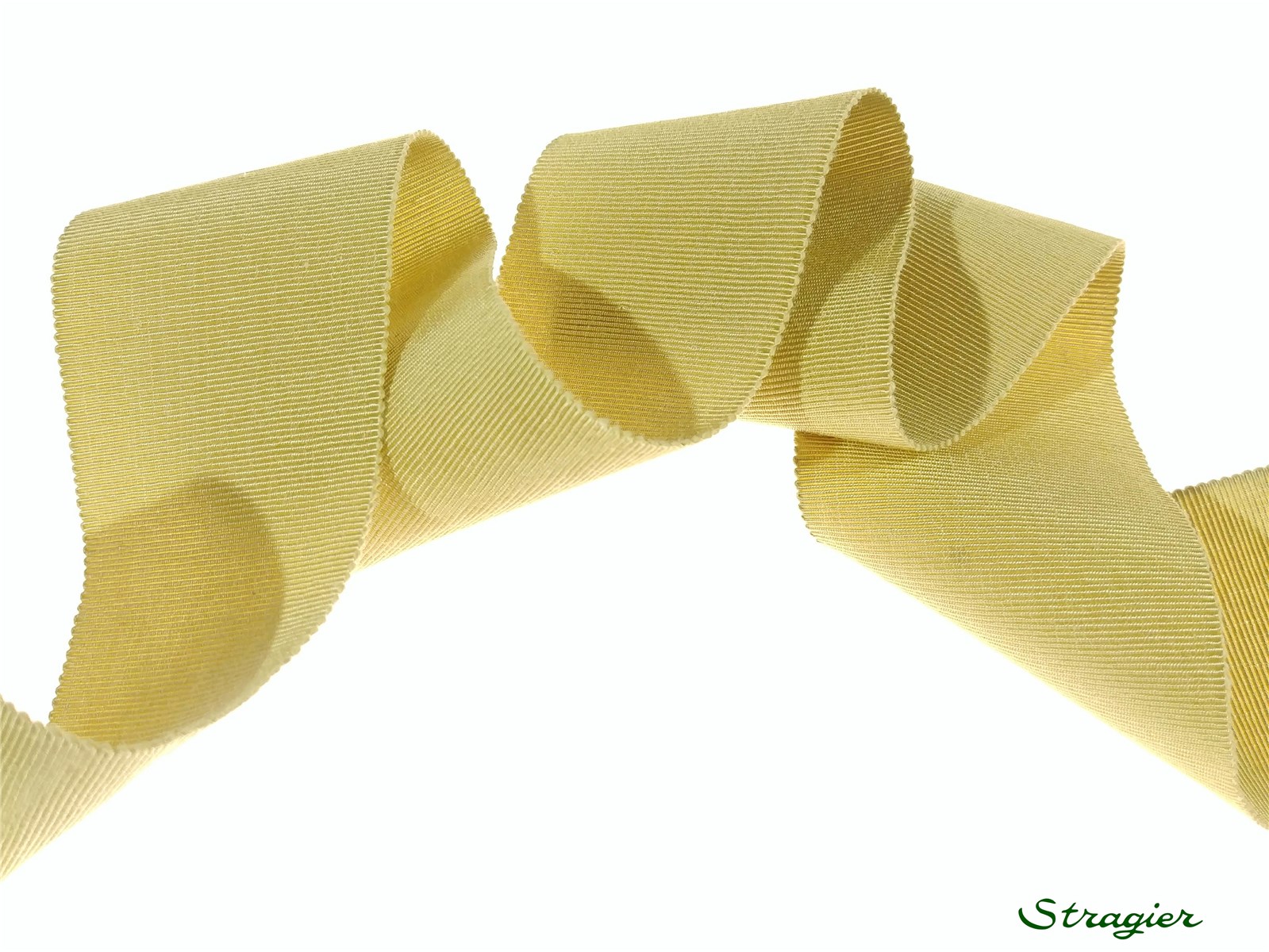 Grosgrain "Savoir-Faire" - Plain - Tilleul - 50 mm
