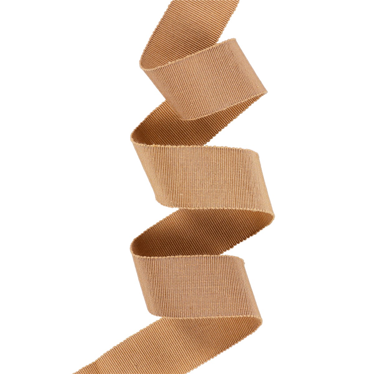 Grosgrain "Savoir-Faire" - Plain - Camel Clair - 25 mm