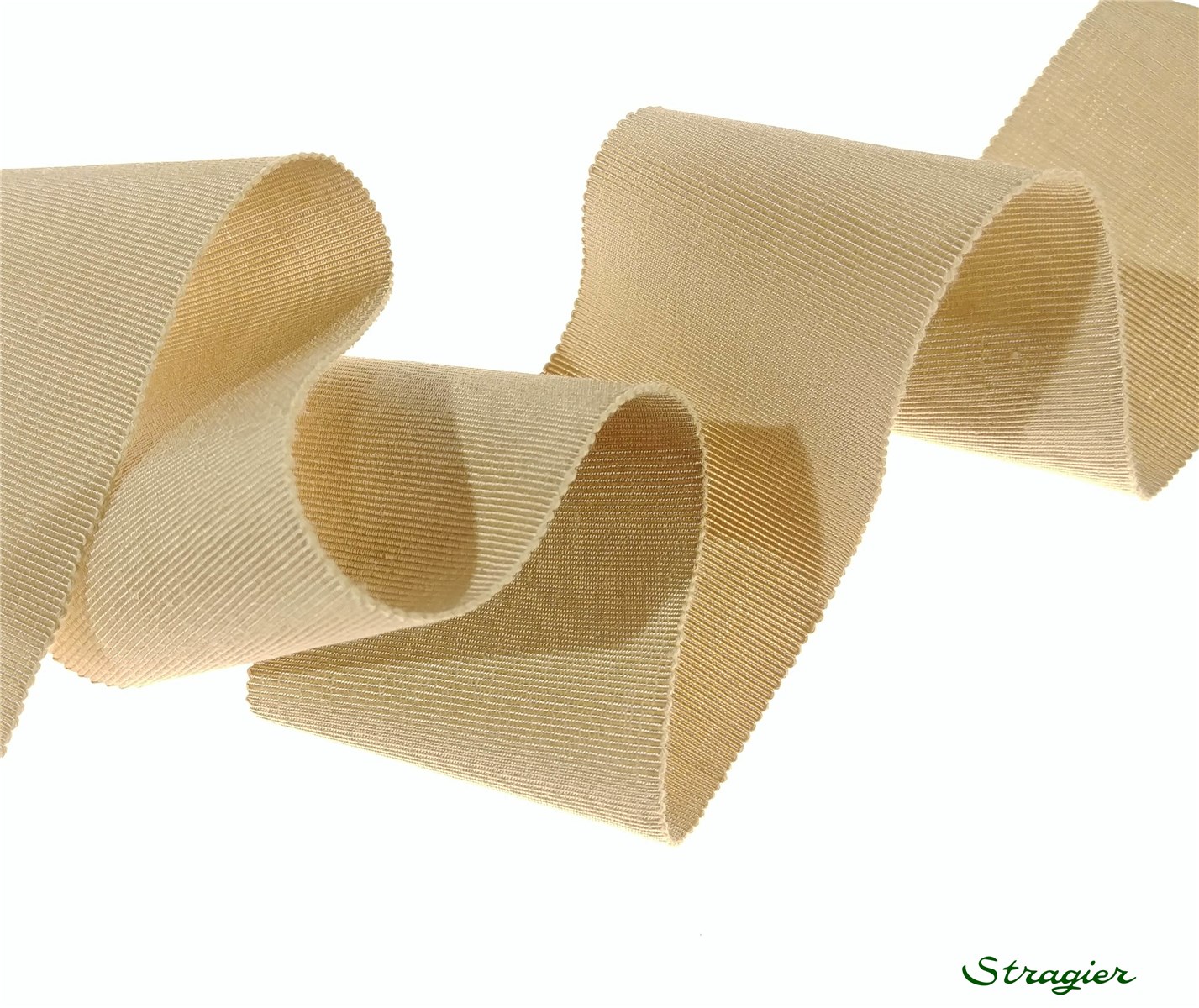Grosgrain "Savoir-Faire" - Plain - Beige Sable - 50 mm